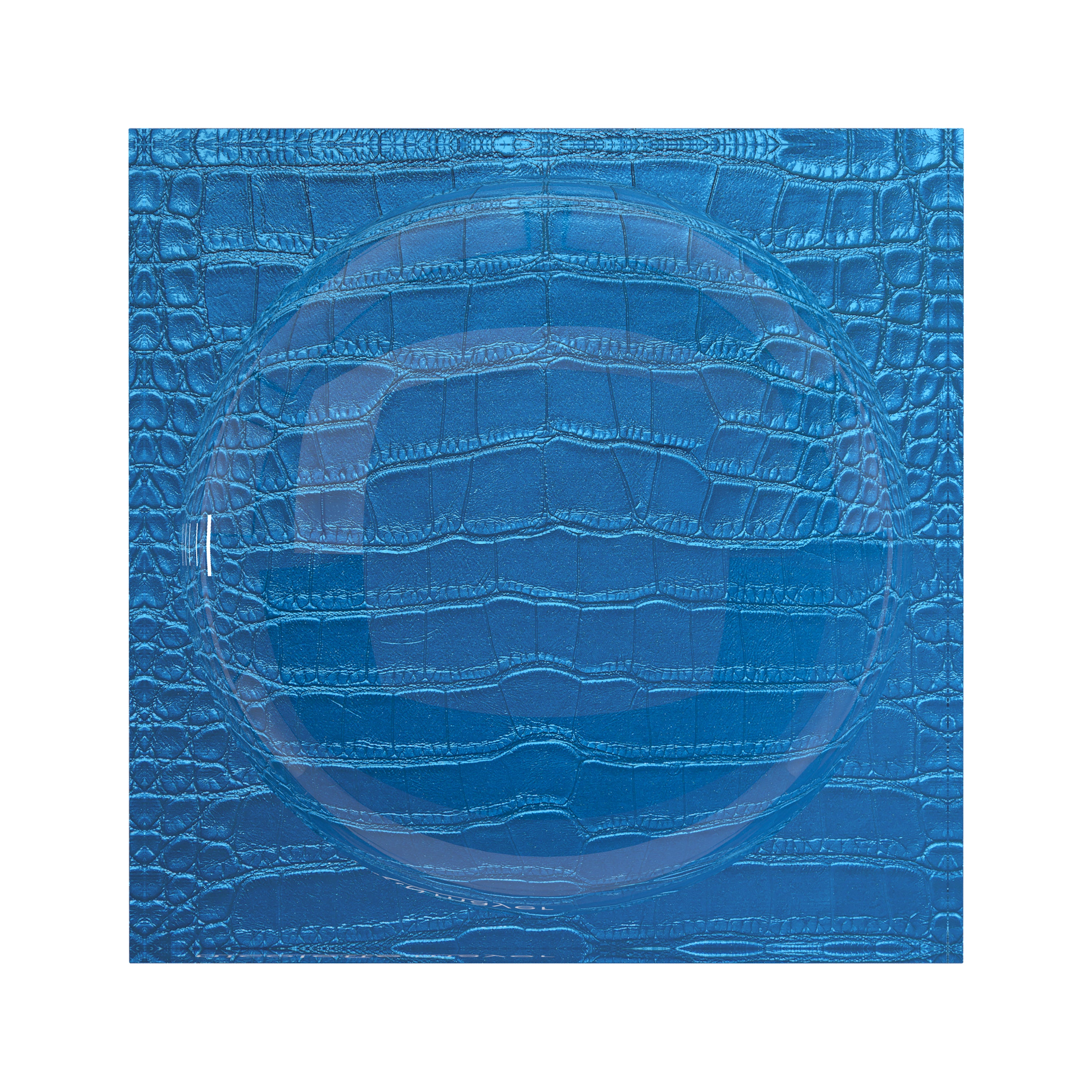 Crocodile Kyoto Blue Acrylic Candy Catchall Dish