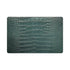 Crocodile Patina 17.5" Rectangle Pebble Placemat, Set Of 4 - nicolettemayer.com