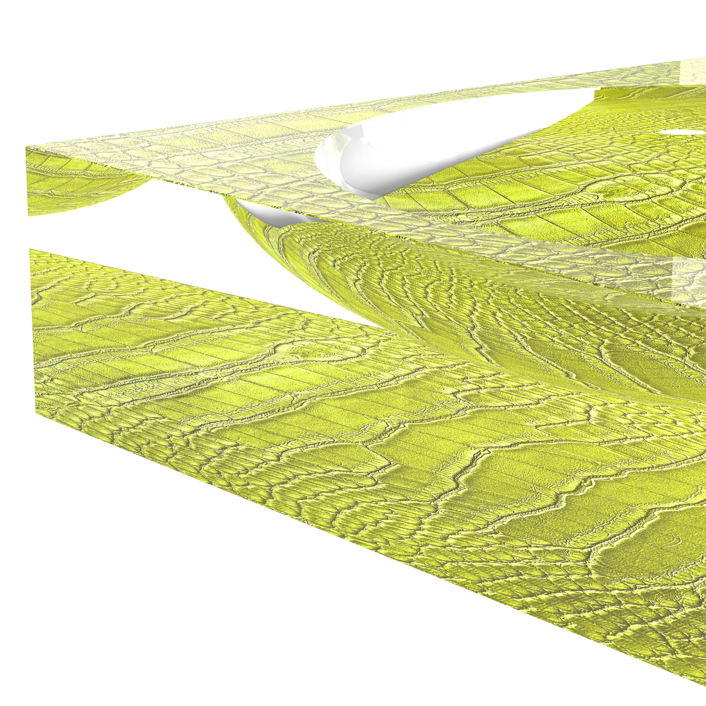 Crocodile Key Lime Acrylic Candy Catchall Dish