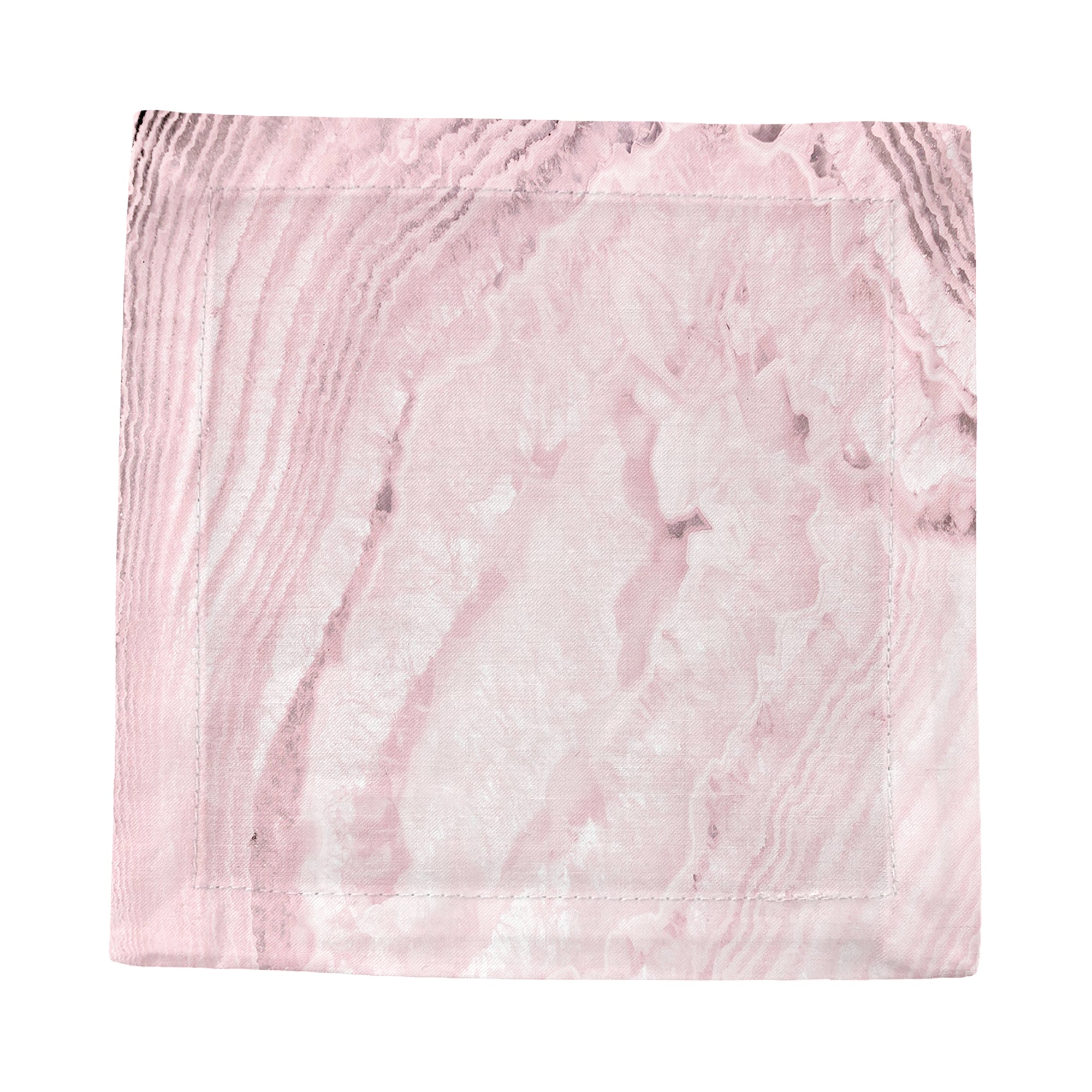 Solid Blossom Cotton Sateen Cocktail Napkins - nicolettemayer.com