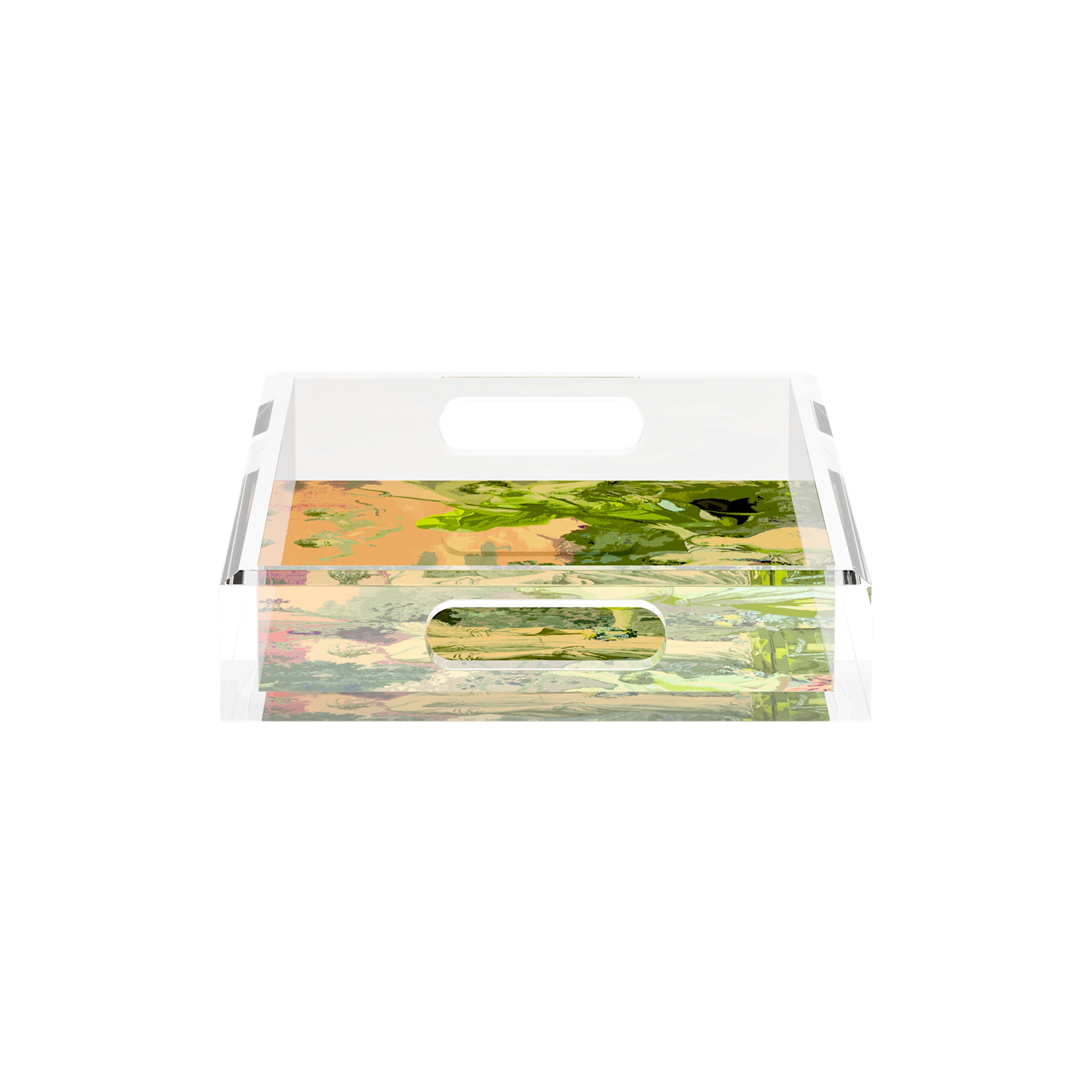 Cyprus Picnic Acid Green 12.5X7.75 Acrylic Tray - nicolettemayer.com