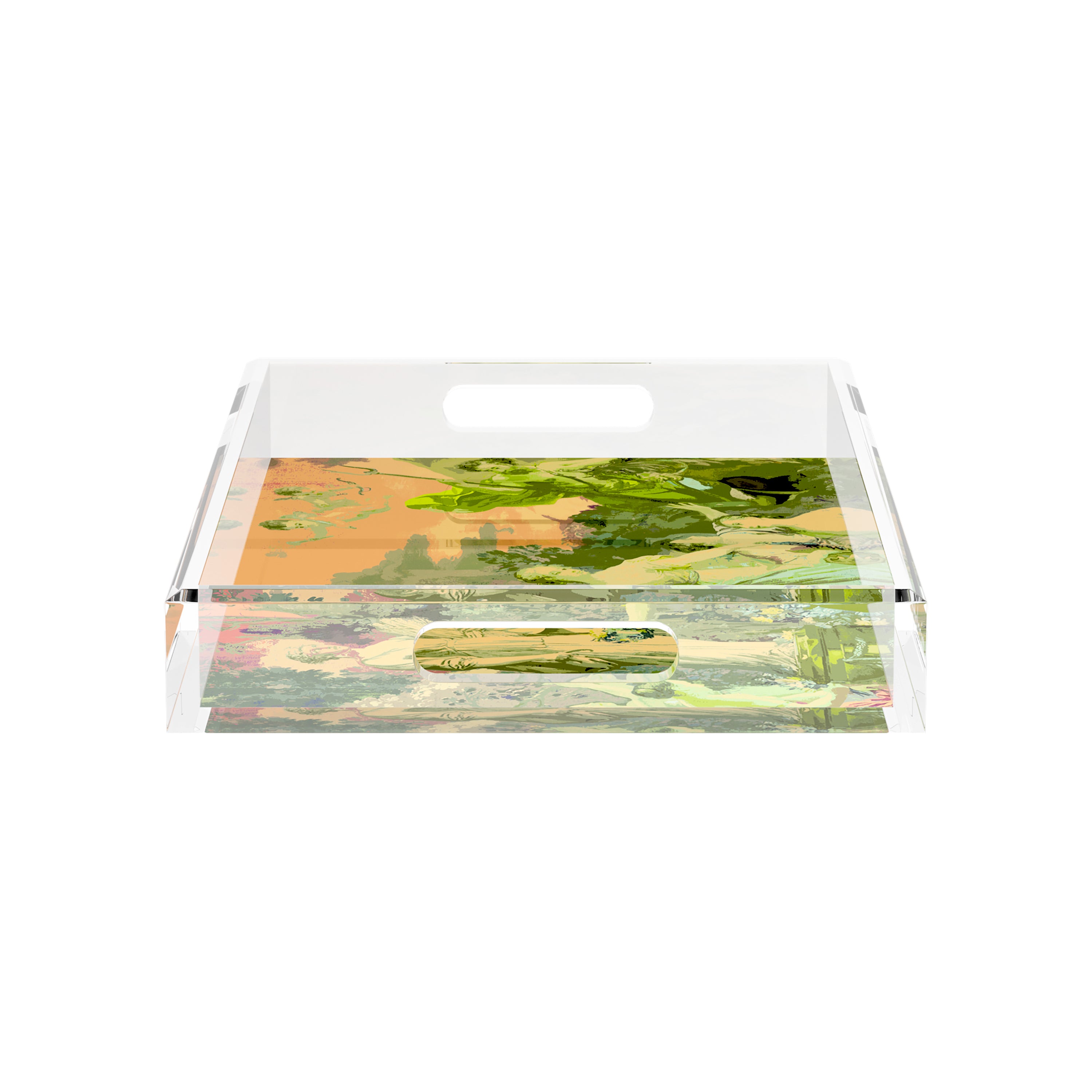 Cyprus Picnic Acid Green 17X10.5 Acrylic Tray - nicolettemayer.com