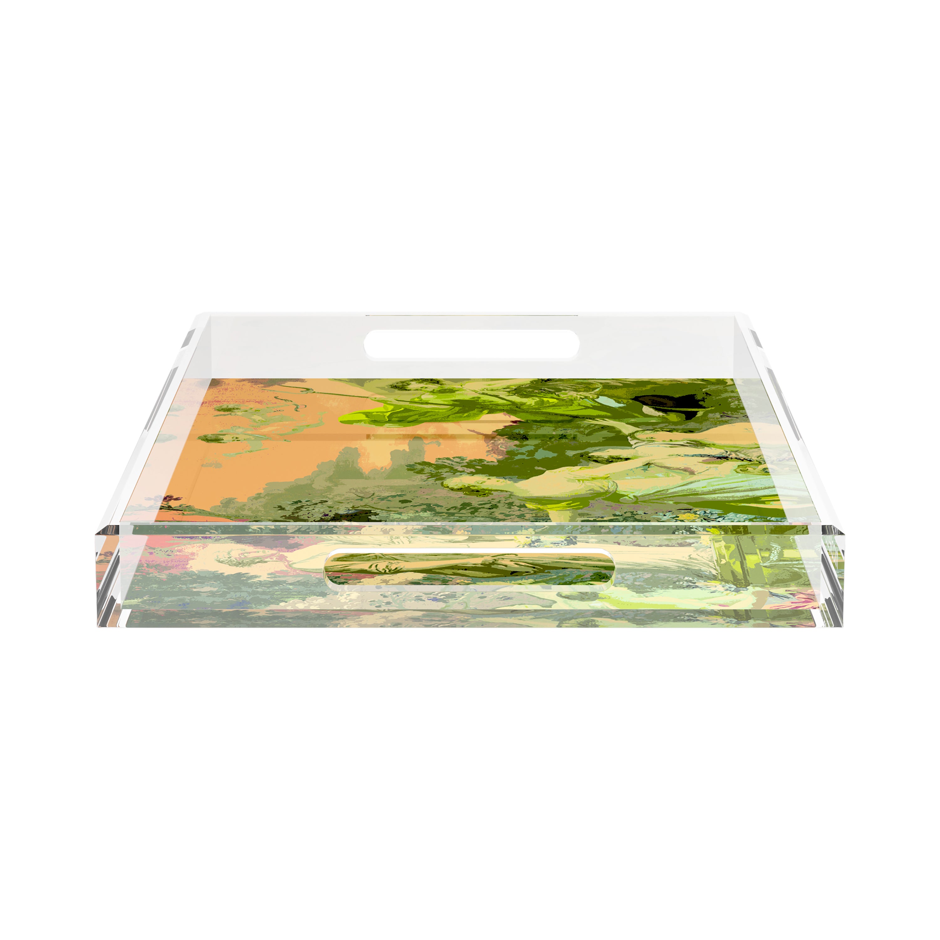 Cyprus Picnic Acid Green 22.5X14.5 Acrylic Tray - nicolettemayer.com