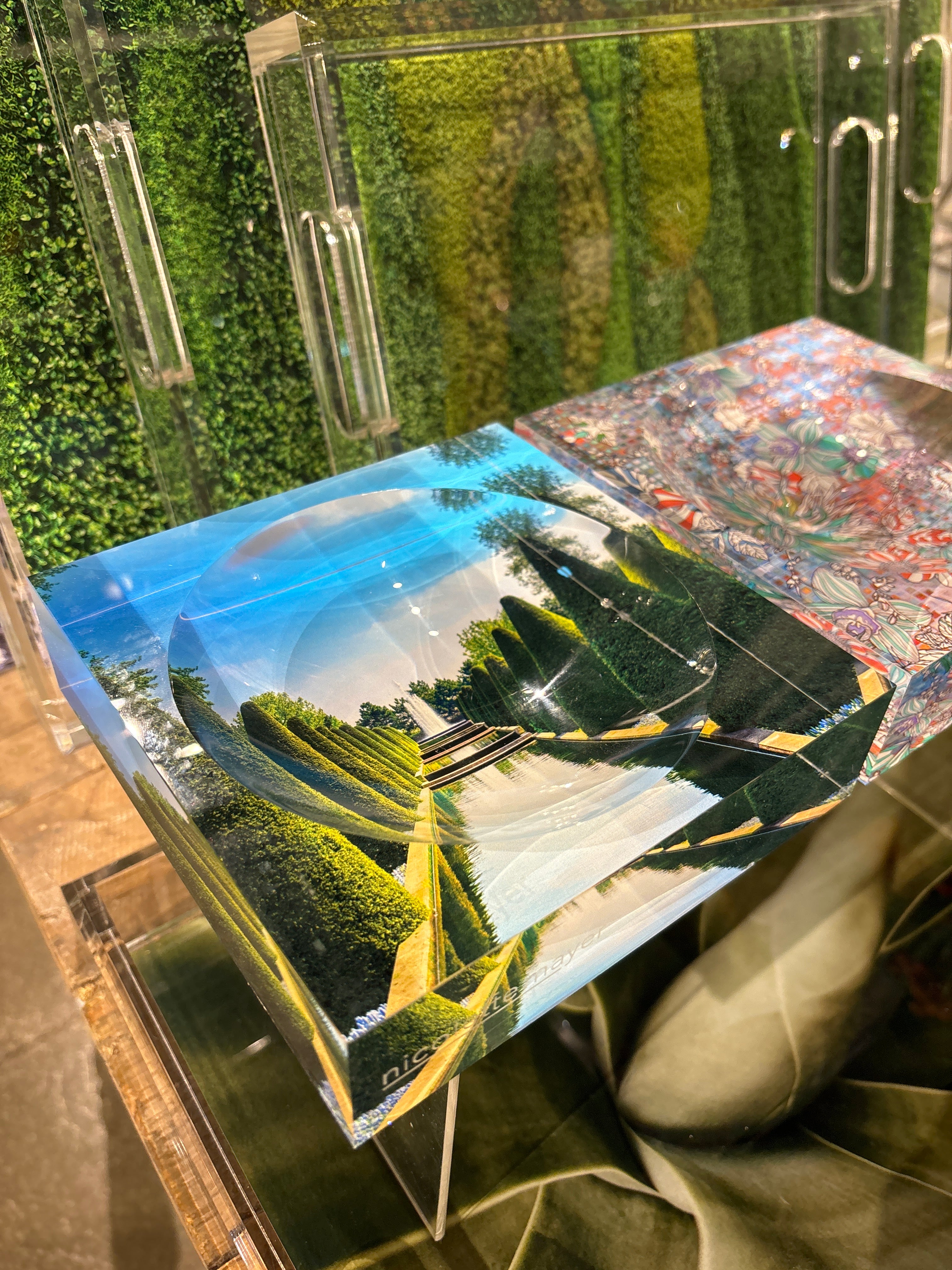 Conical Topiary Acrylic Candy Catchall Dish