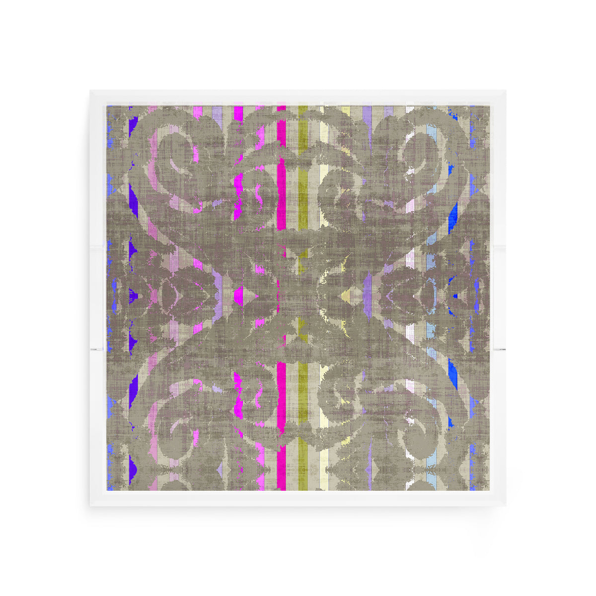 Dapper Taupe Acrylic Decorative Tray, 12 x 12 in. by Nicolette Mayer