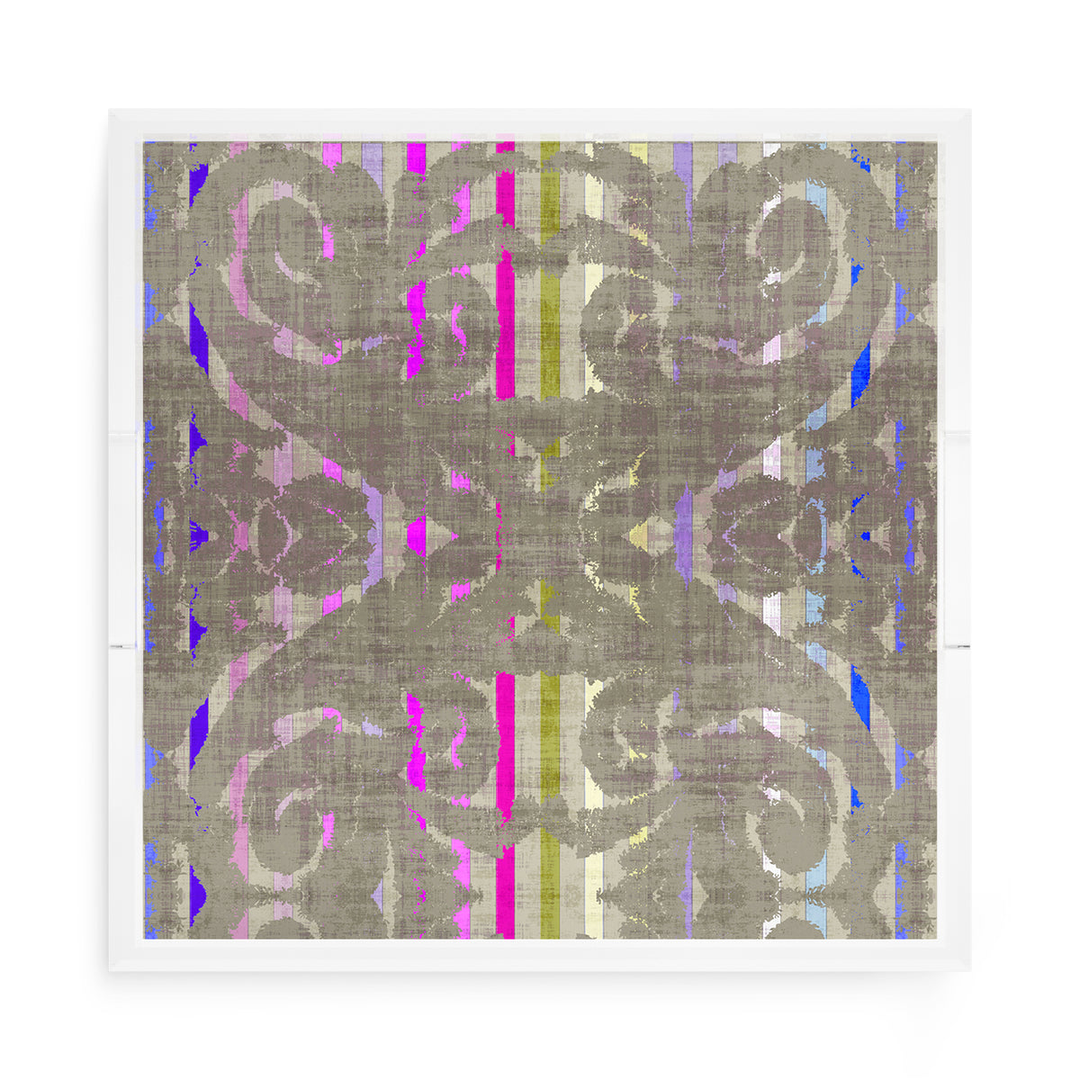 Dapper Taupe Acrylic Decorative Tray, 15 x 15 in. by Nicolette Mayer