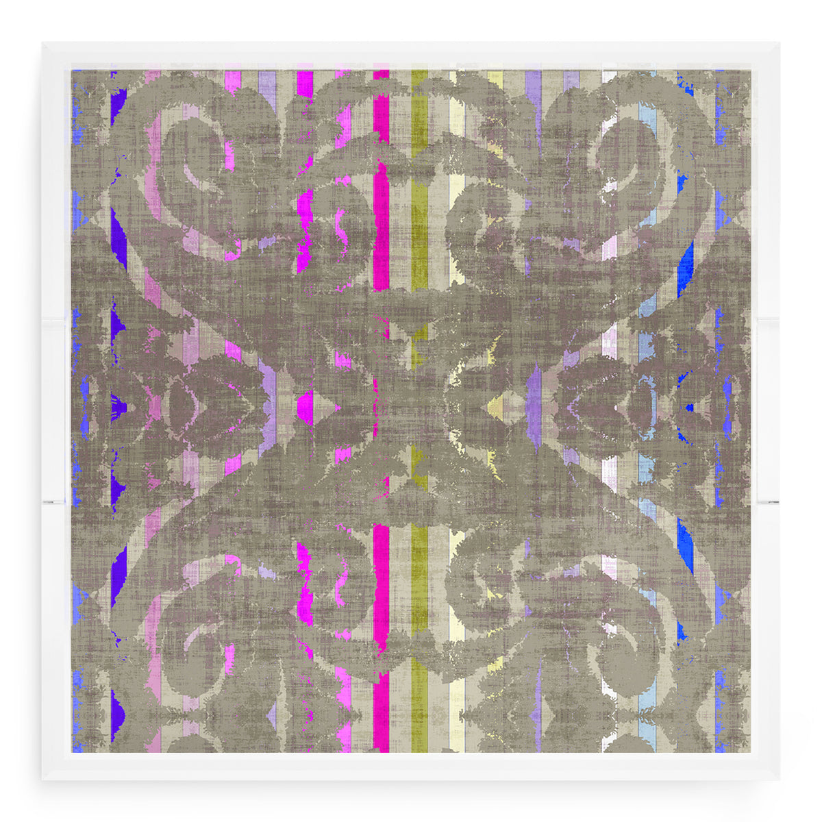 Dapper Taupe Acrylic Decorative Tray, 18 x 18 in. by Nicolette Mayer