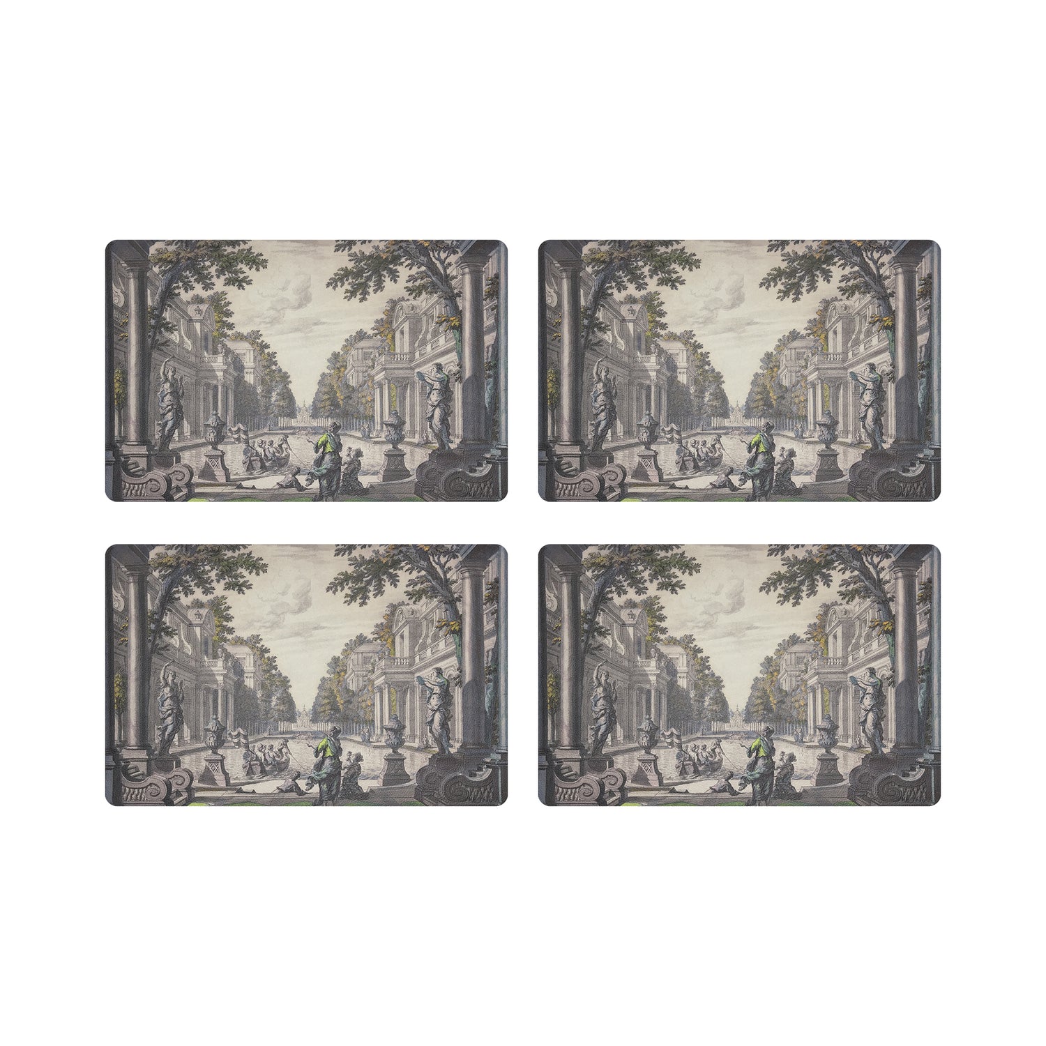 17.5" Rectangle Pebble Placemat, Set Of 4 - nicolettemayer.com