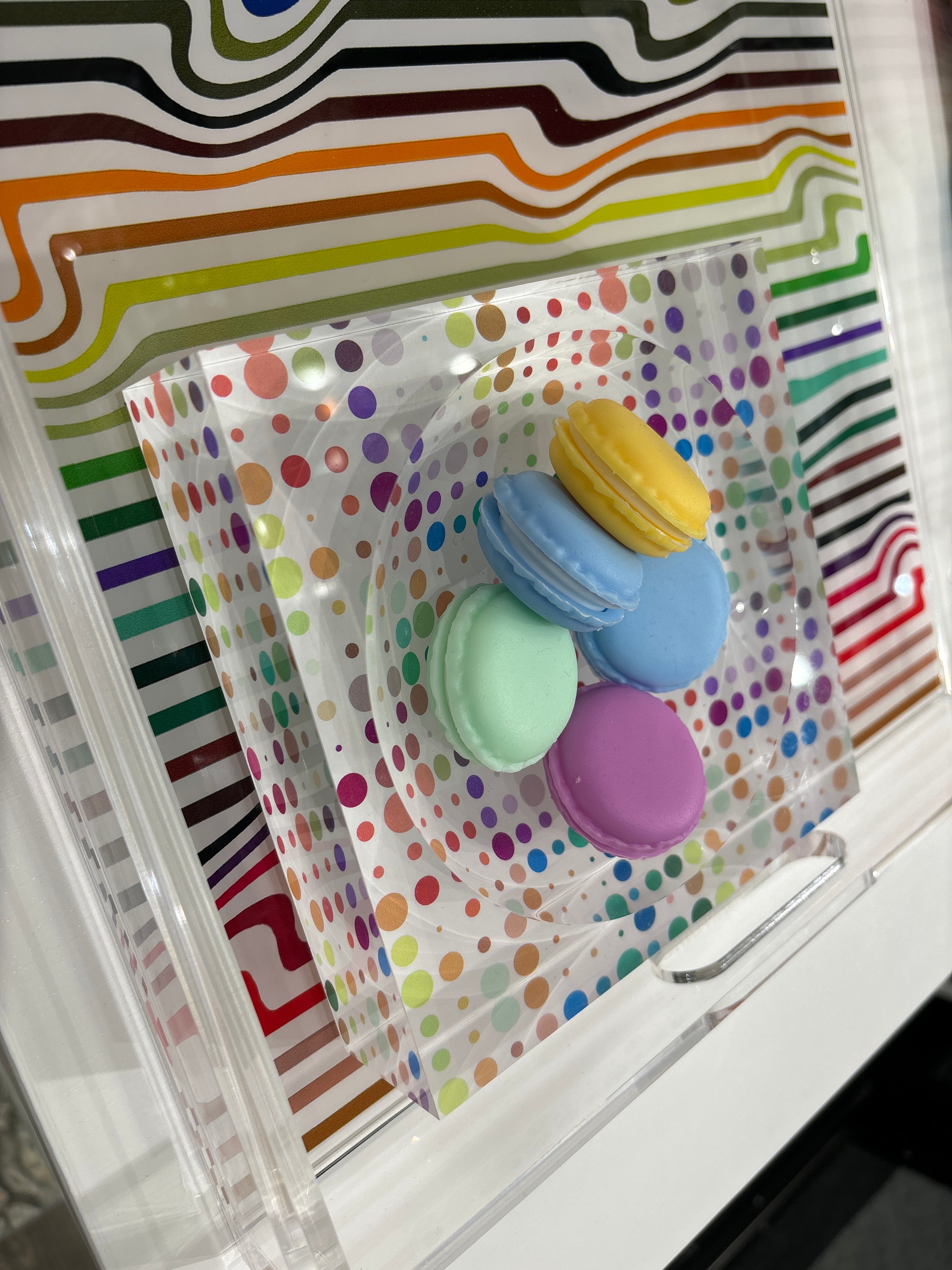 Mod Confetti Acrylic Candy Catchall Dish