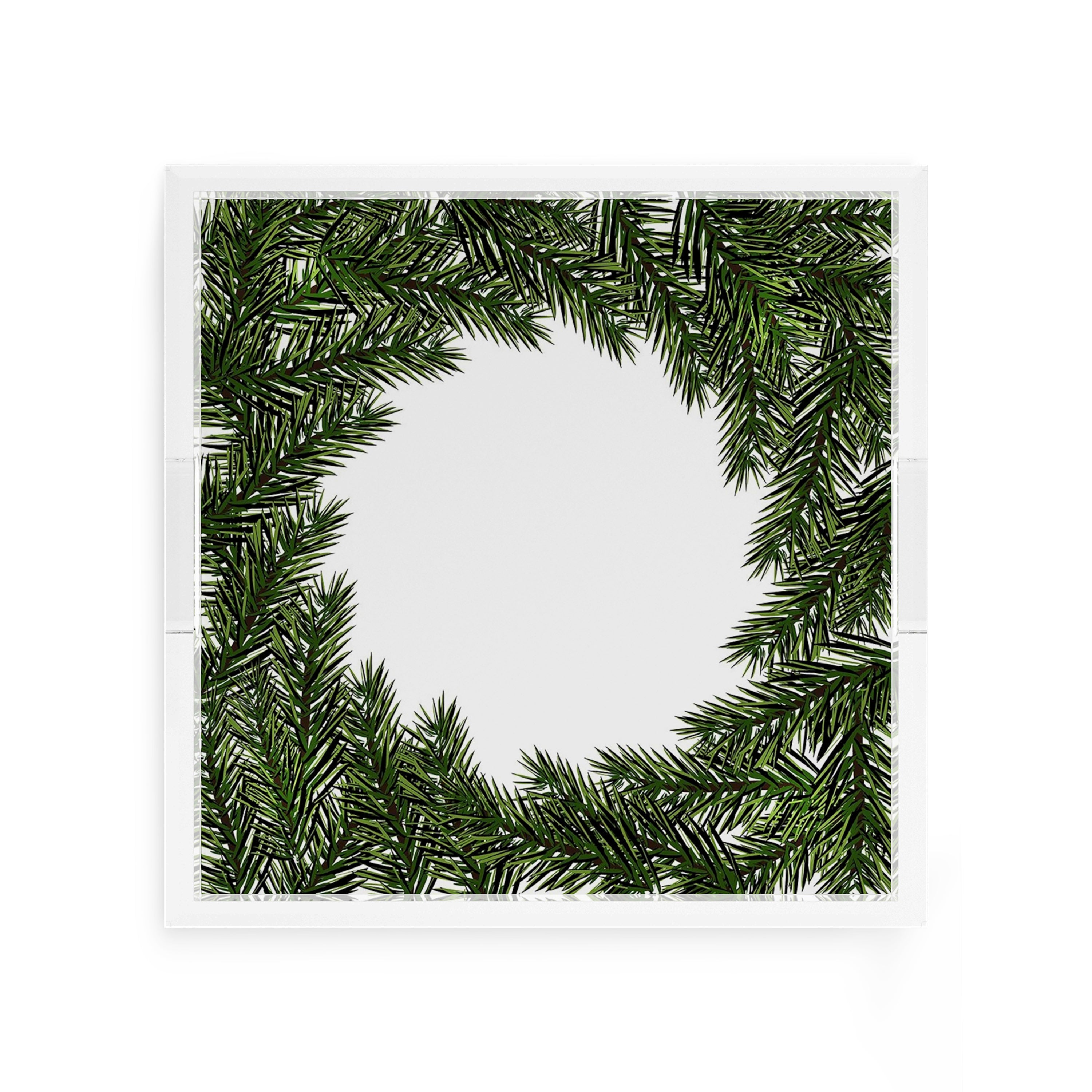 Evergreen 12X12 Acrylic Tray - nicolettemayer.com