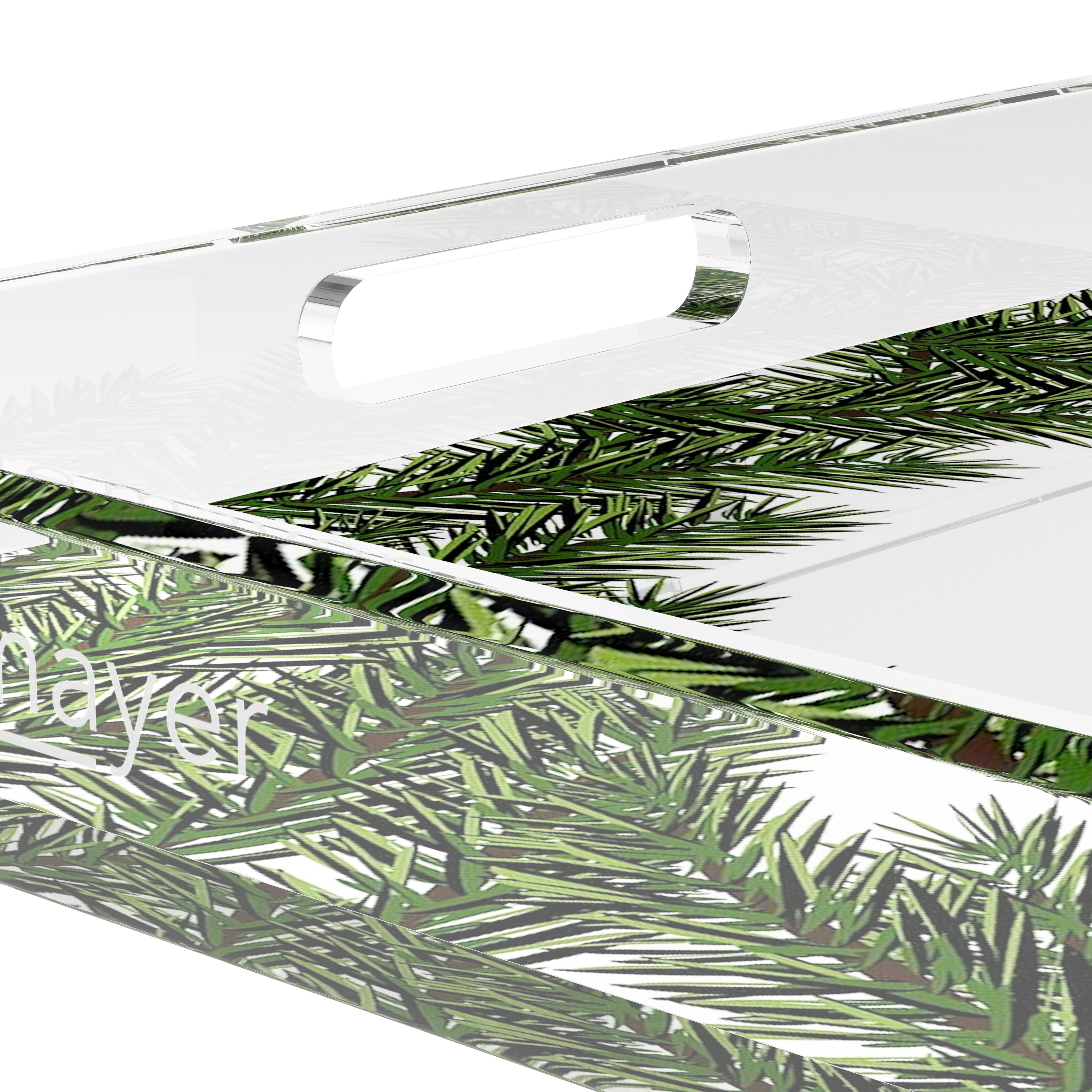 Evergreen 12X12 Acrylic Tray - nicolettemayer.com