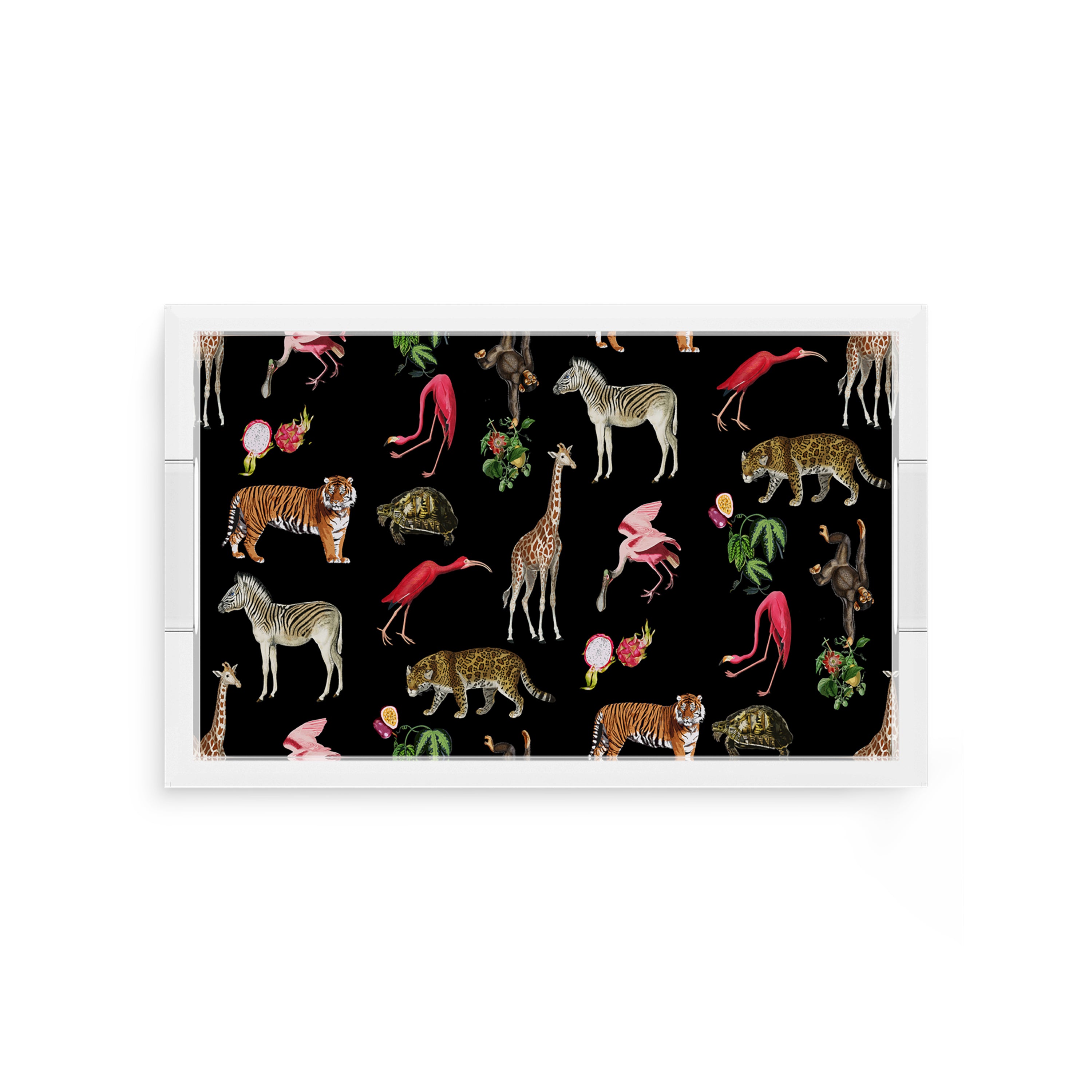 Exotix Black 12.5X7.75 Acrylic Tray - nicolettemayer.com