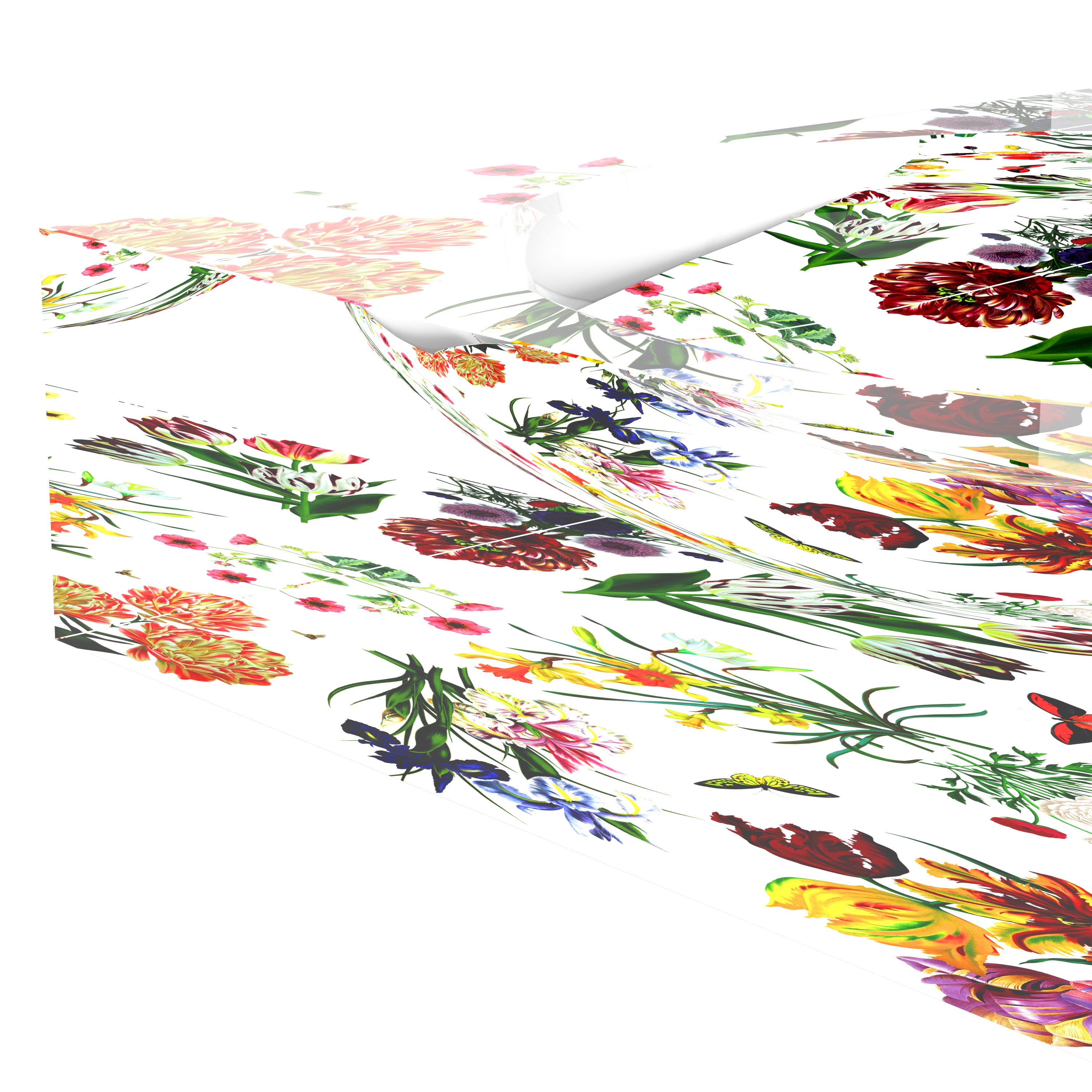 Flora Fauna White Acrylic Candy Catchall Dish - nicolettemayer.com