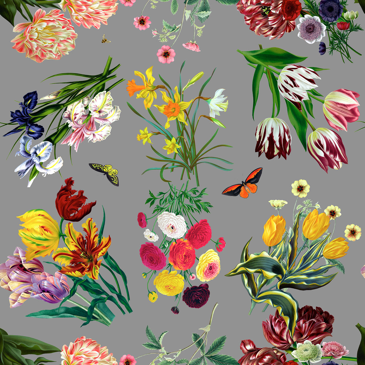 Flora & Fauna Gray