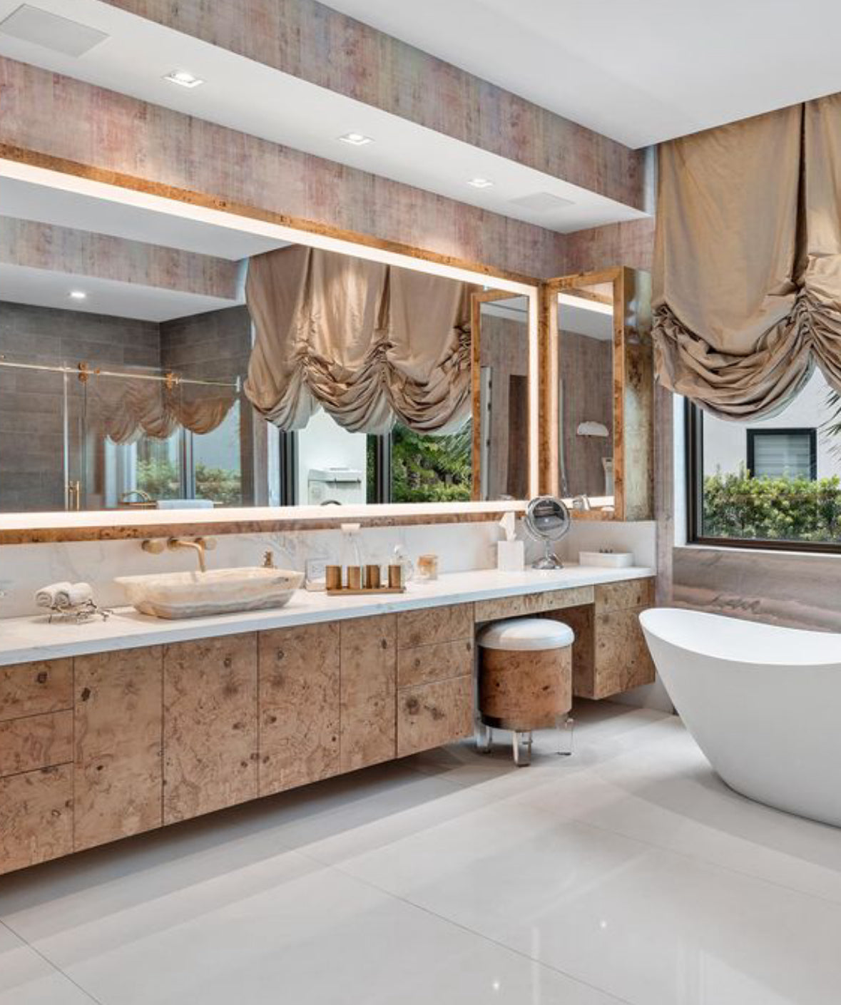 Coup de pinceau Carlyn, par mètre