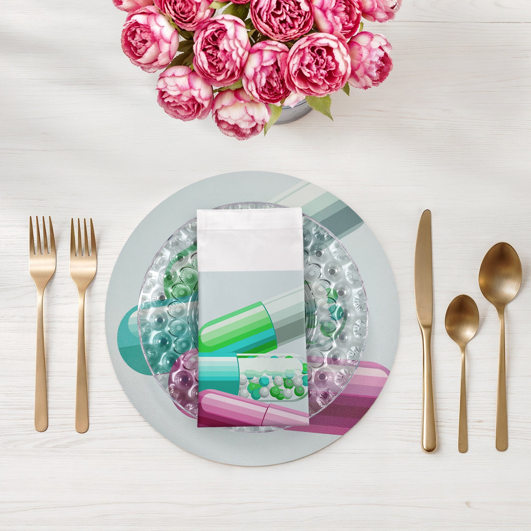 Get Millions of Followers Cotton Sateen Dinner Napkins