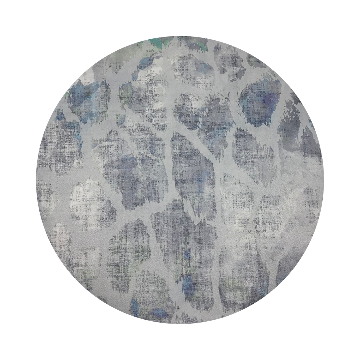 Giraffe Opulence 16" Round Pebble Placemats, Set of 4 - nicolettemayer.com