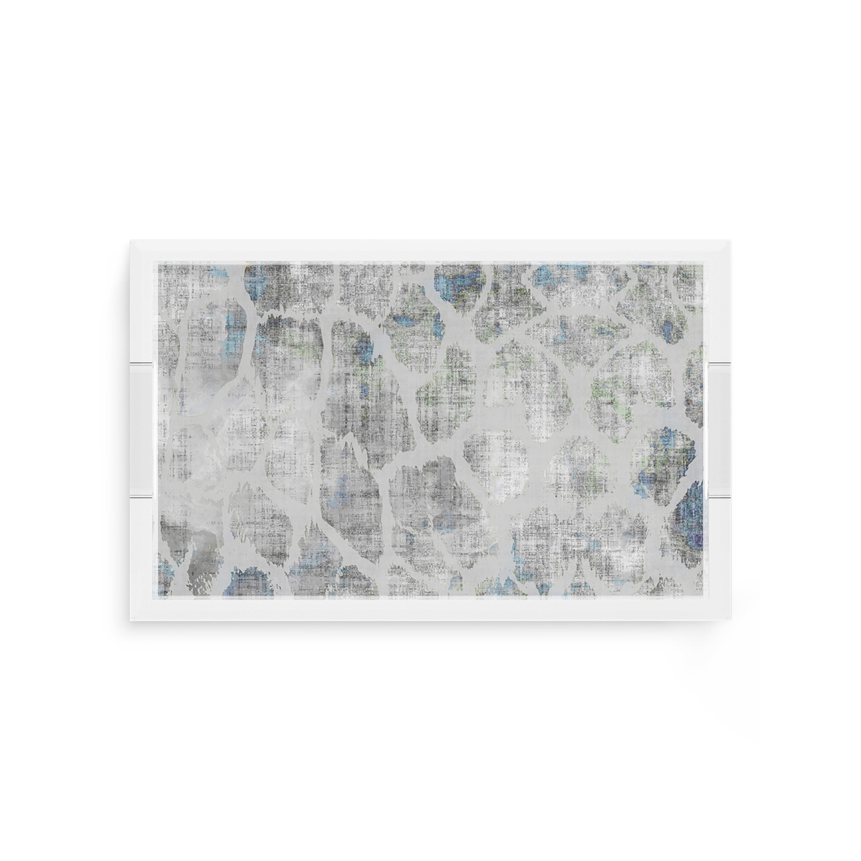 Giraffe Opulence 12.5X7.75 Acrylic Tray - nicolettemayer.com