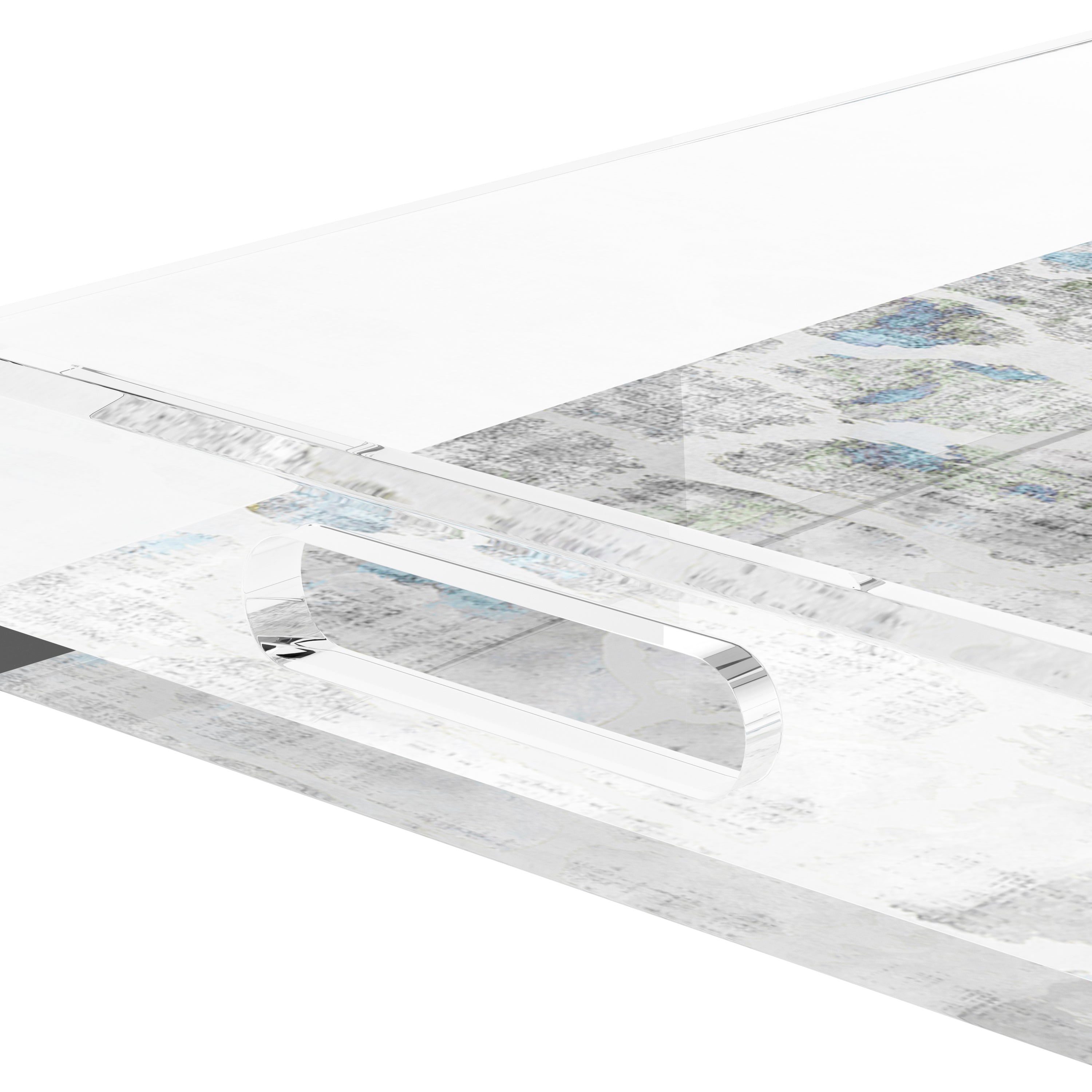 Giraffe Opulence 17X10.5 Acrylic Tray - nicolettemayer.com