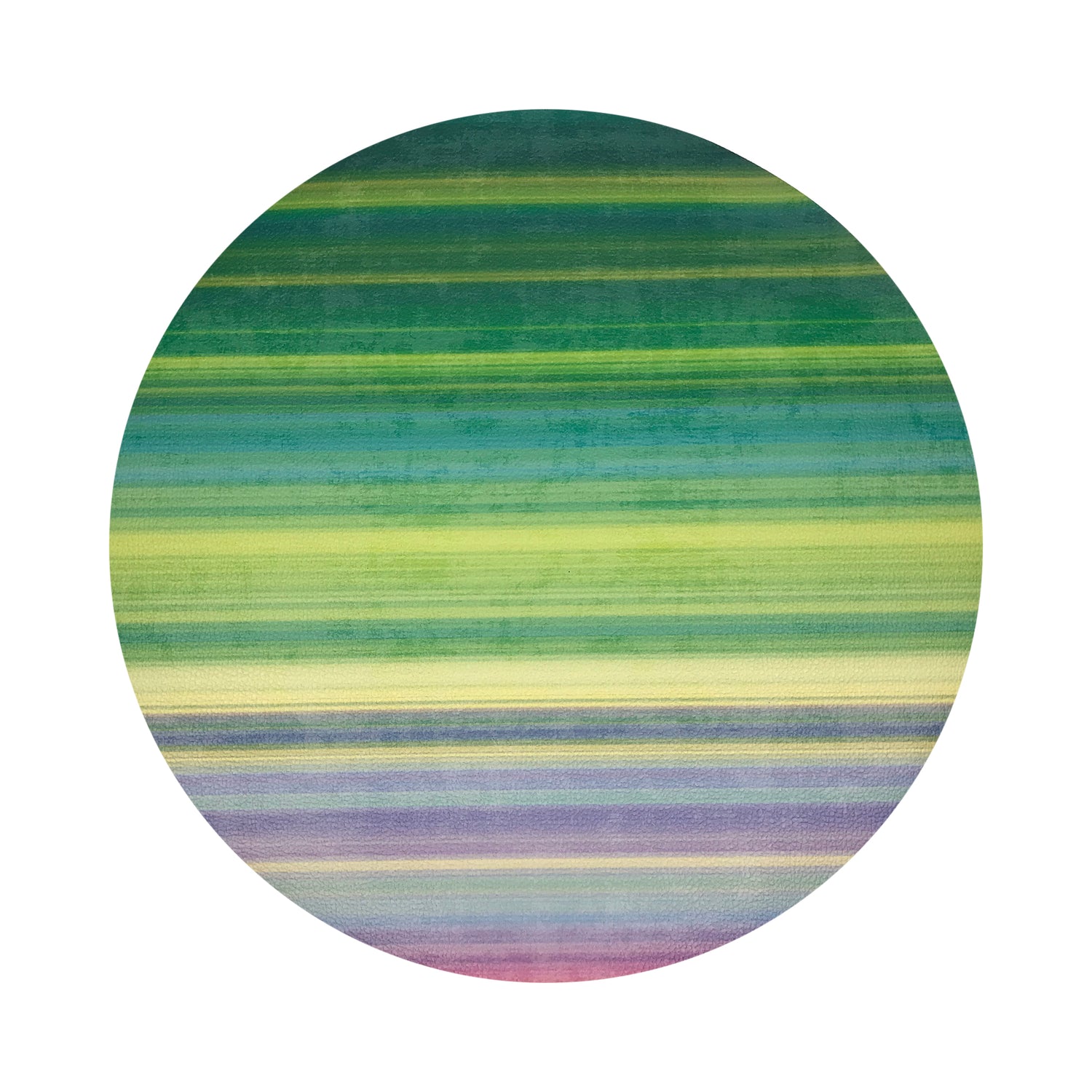 Gradient Greens 16" Round Pebble Placemats, Set of 4 - nicolettemayer.com
