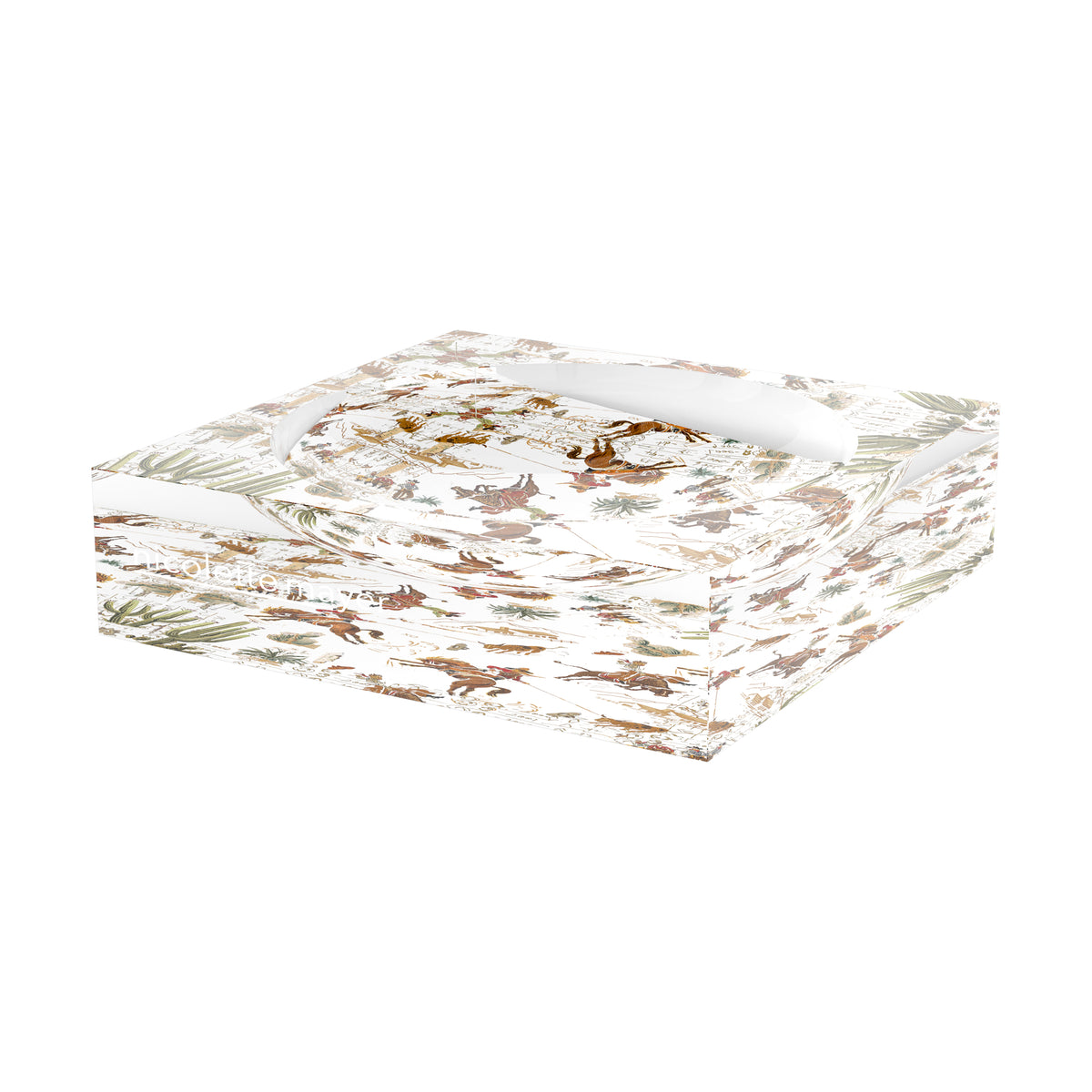 Grandpas Wallpaper XOXO Acrylic Candy Catchall Dish