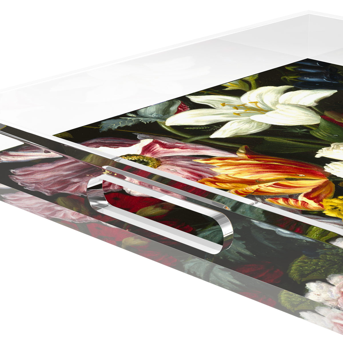 Guerlin Splender Acrylic Decorative Tray, 15 x 15 in. by Nicolette Mayer