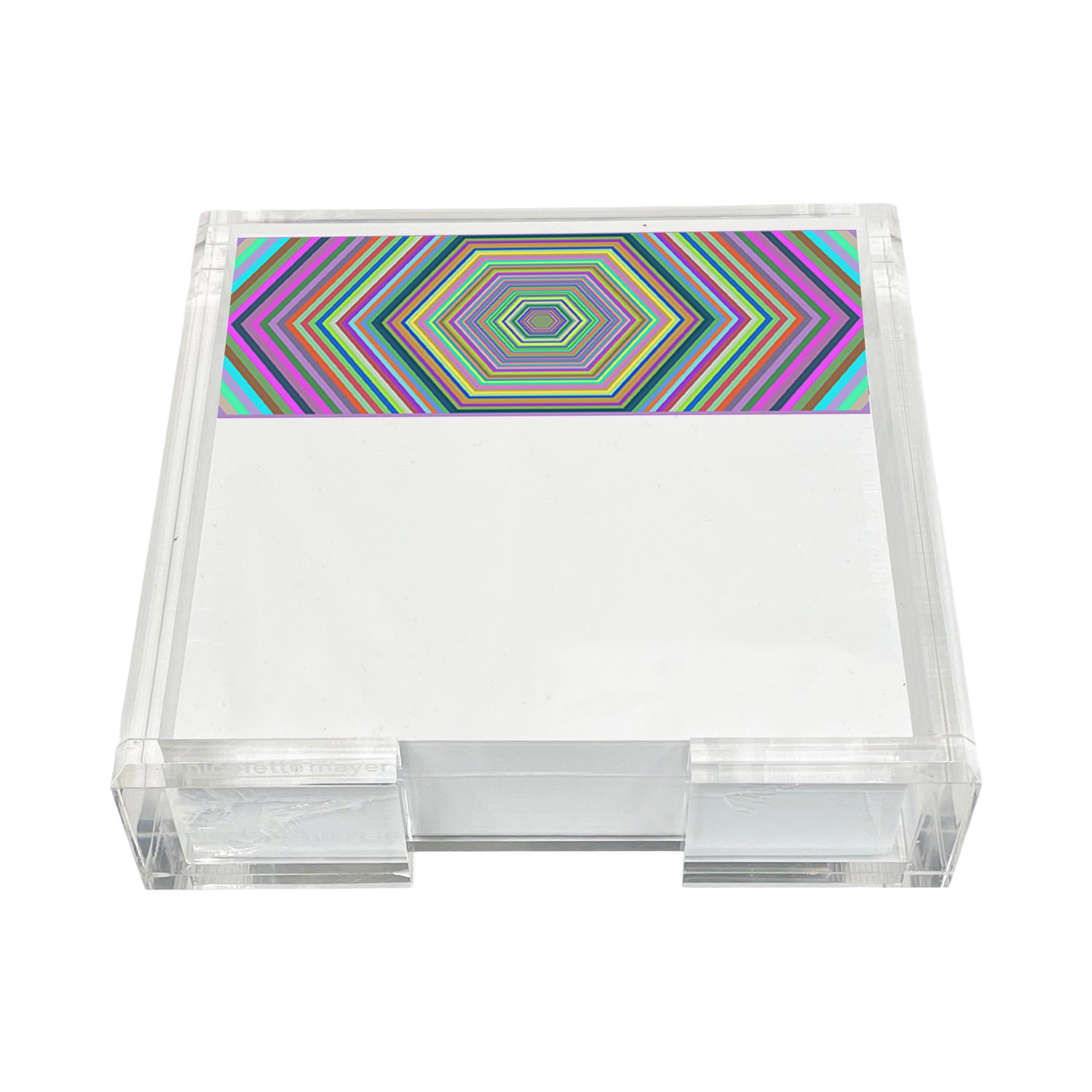 Hex Dylan Note Cards With Acrylic Holder