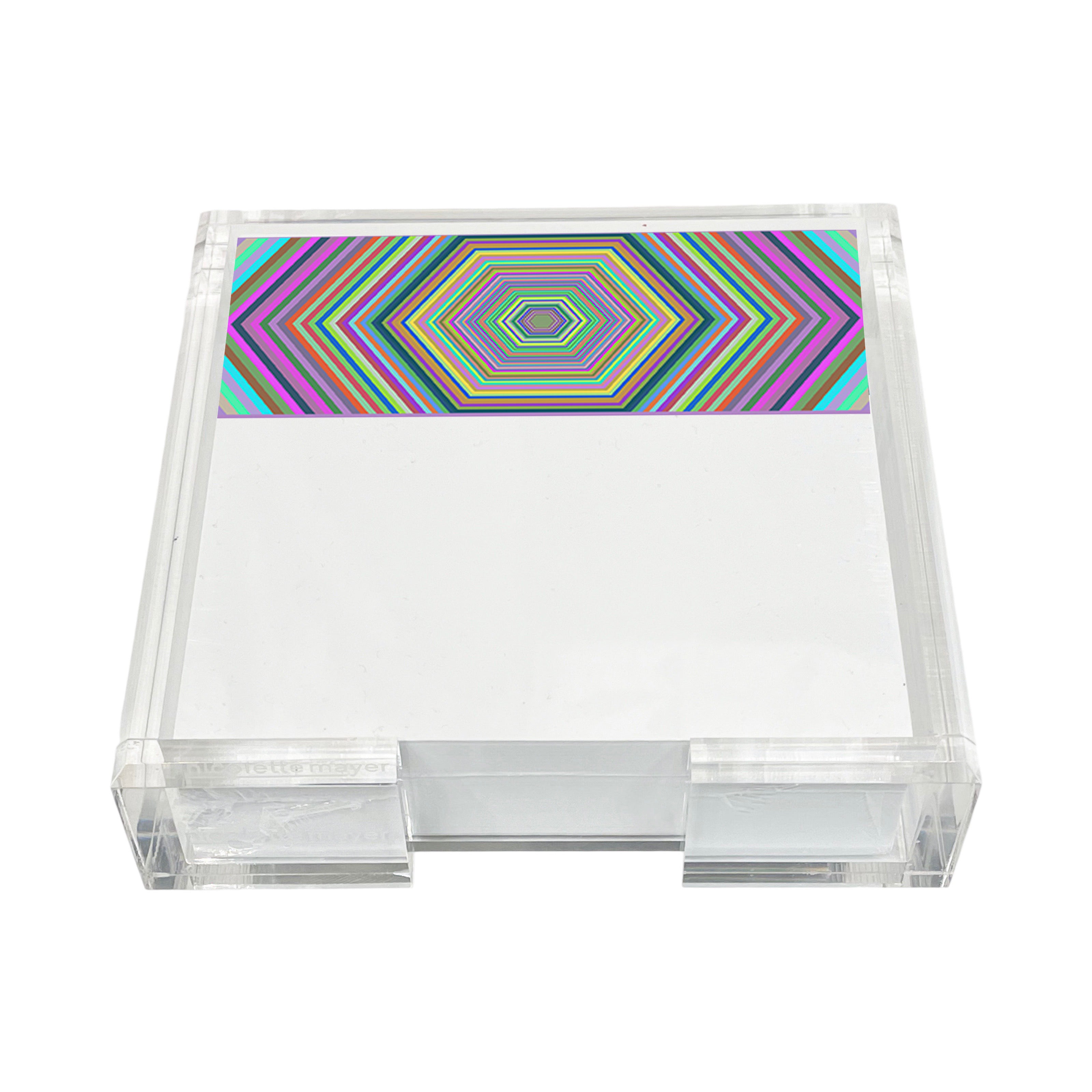 Hex Dylan Note Cards With Acrylic Holder
