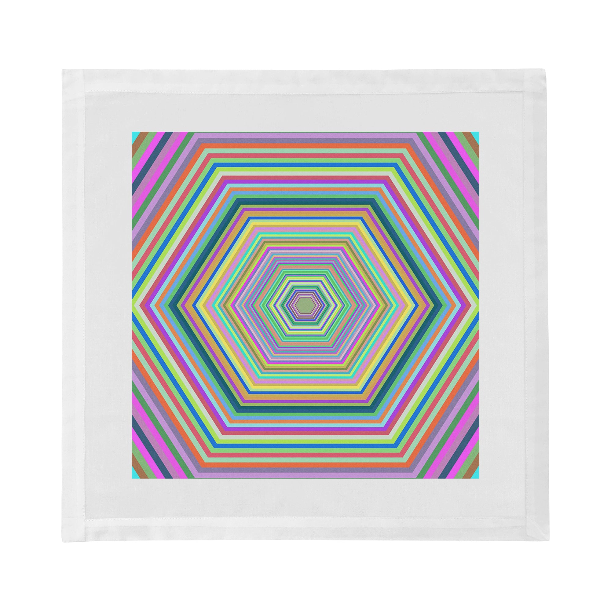 Hex Dylan Cotton Sateen Dinner Napkins - nicolettemayer.com