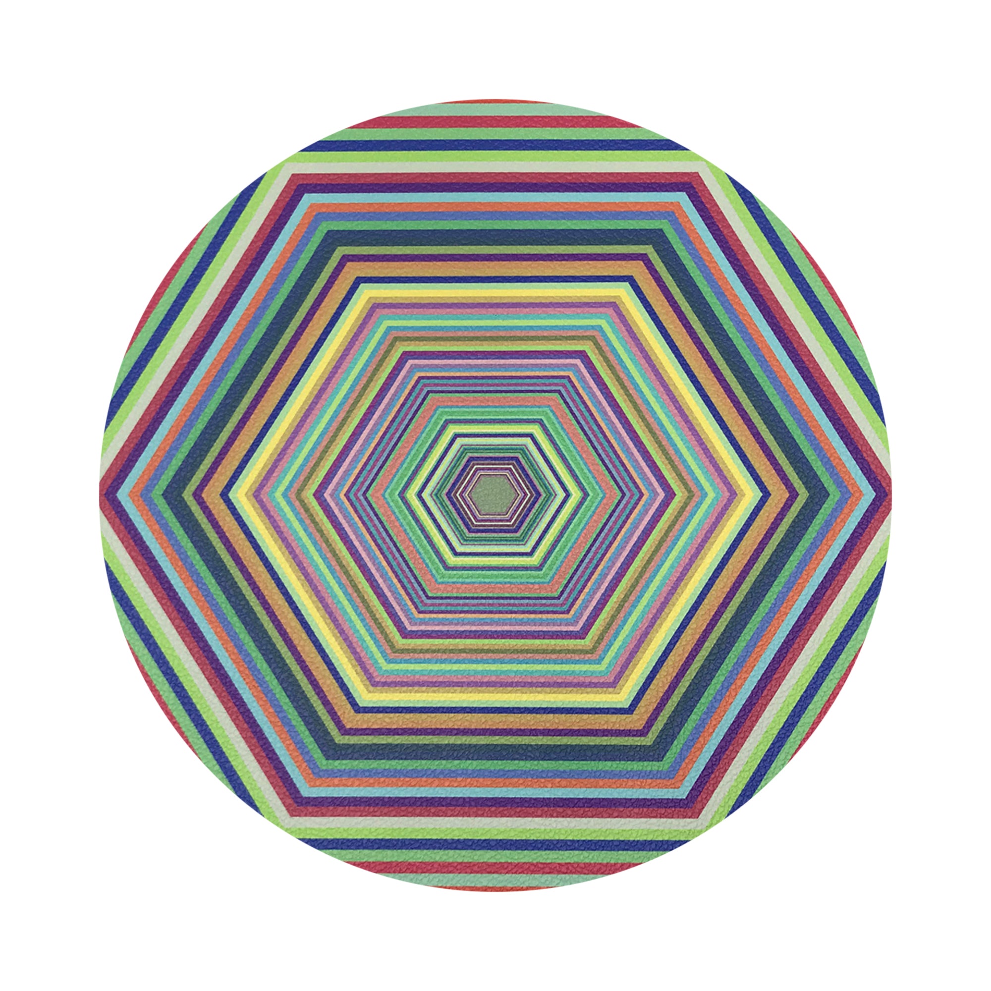 Hex Dylan Vegan Leather Round Coasters