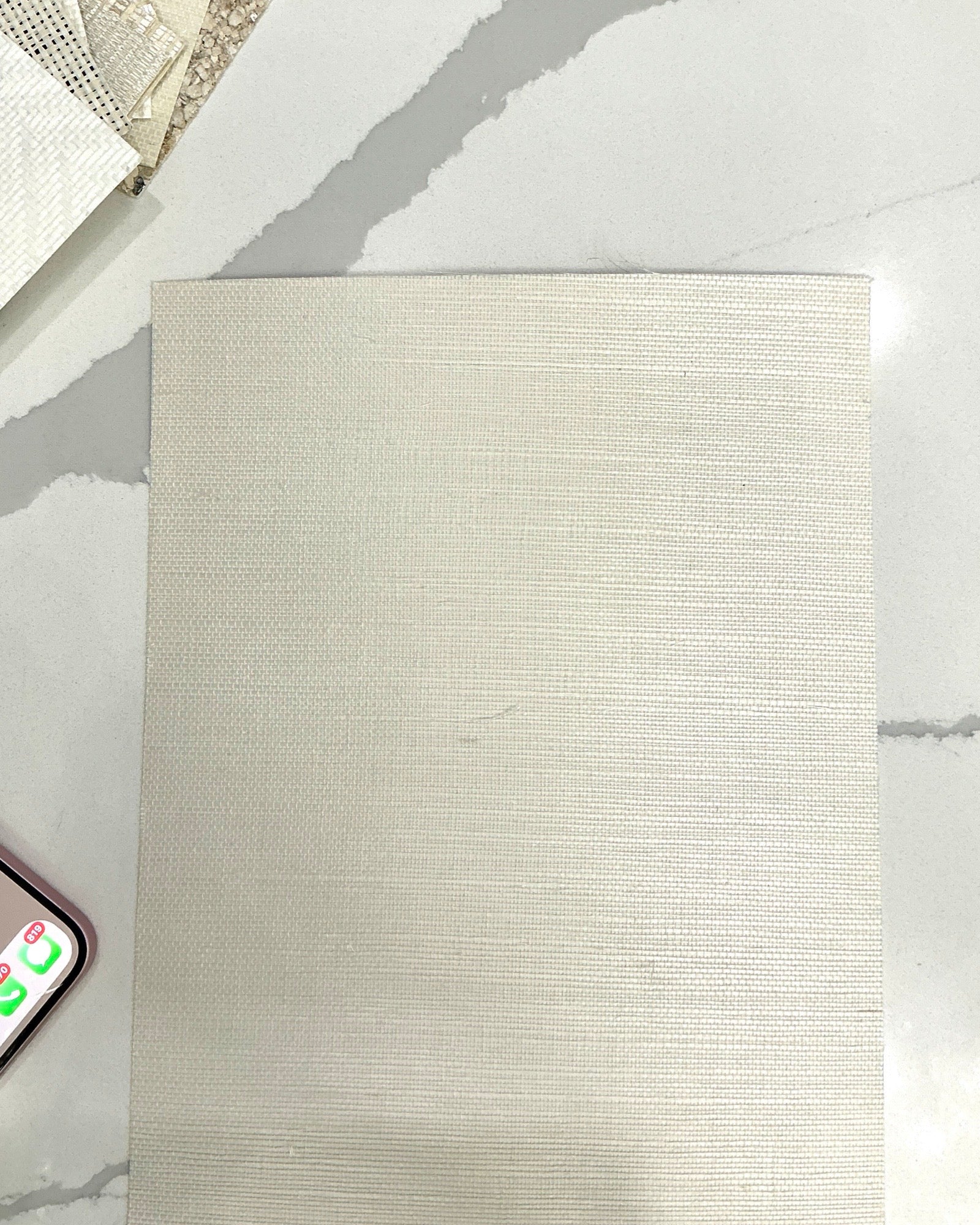 Whitehall Sisal Cream Grasscloth Per Yard