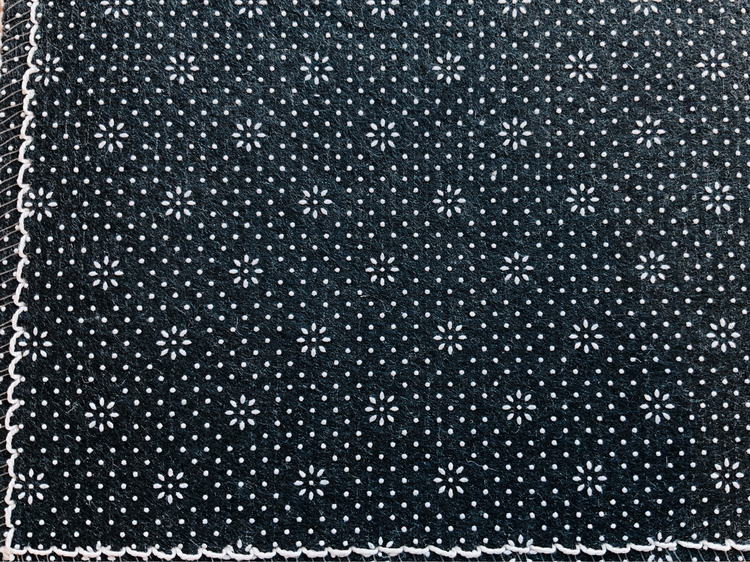 Back of the Rug with Skid-Proof Rubber