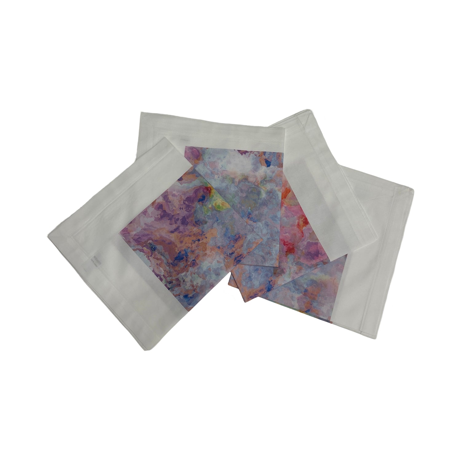 Impressionism Passiflora 22X22 Cotton Sateen Napkin, Set Of 4