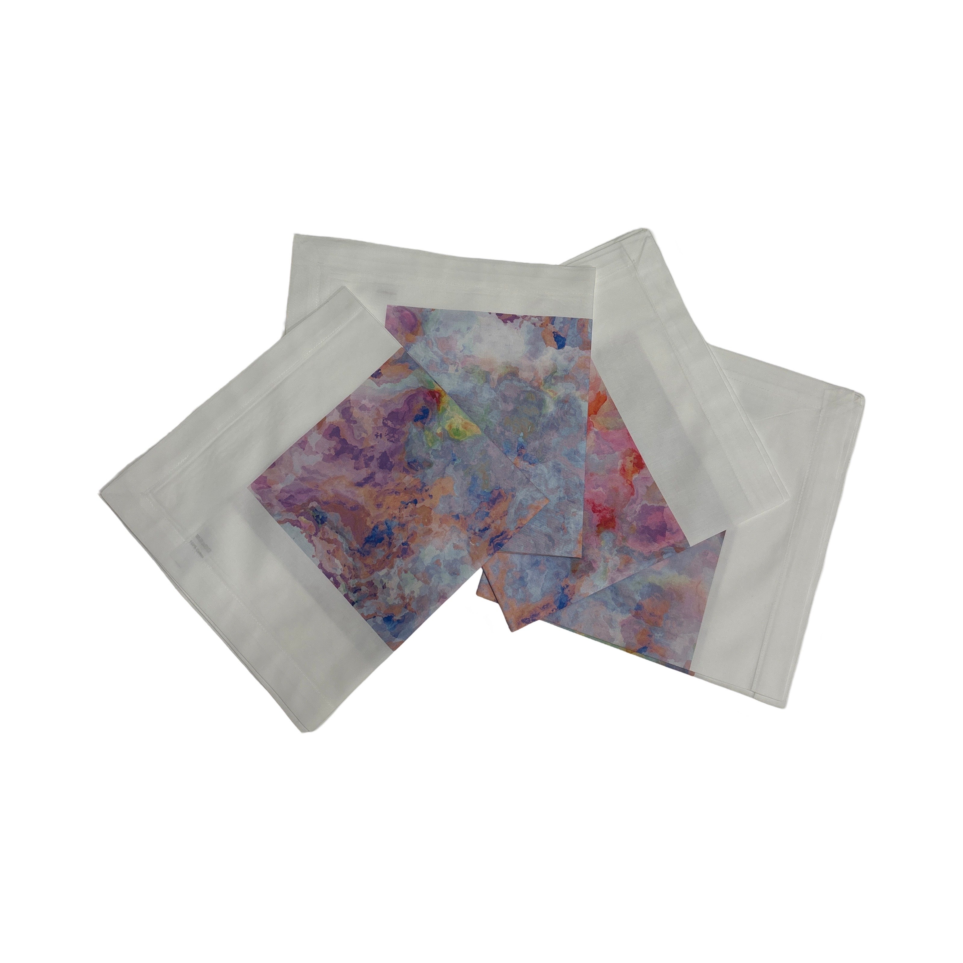 Impressionism Passiflora 22X22 Cotton Sateen Napkin, Set Of 4