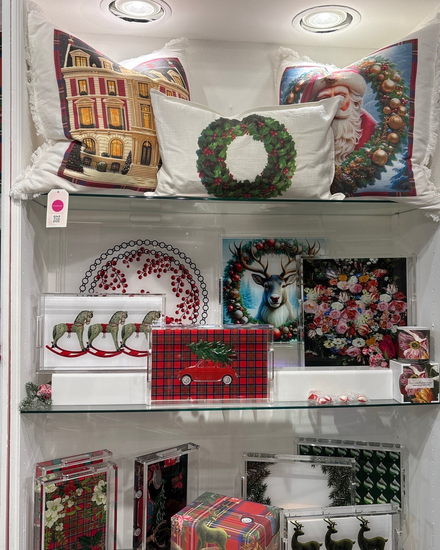 Holly 20x12 White Flange Pillow