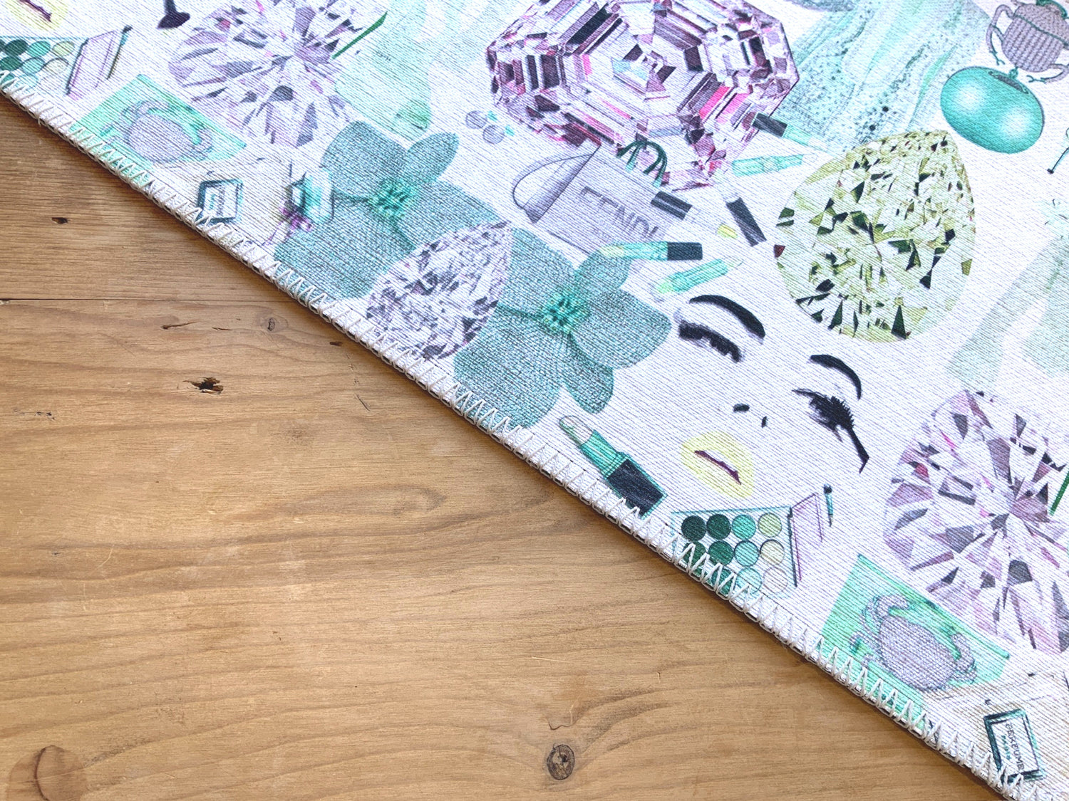 Bougie Women Nuevo Tiff Rectangle Cloud Washables Rug