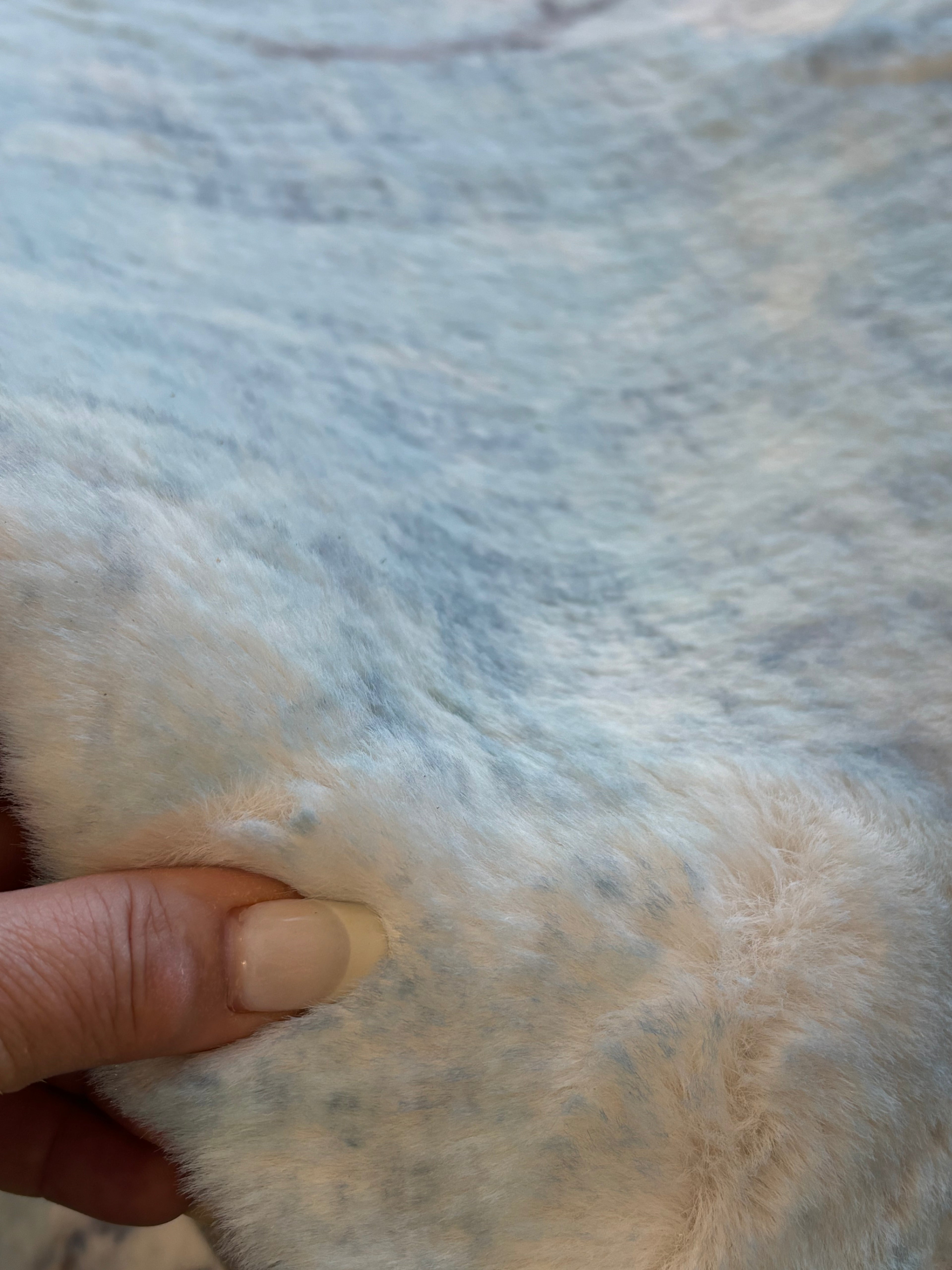 Blossom Fantasia Sky Round Cloud Washable Rug