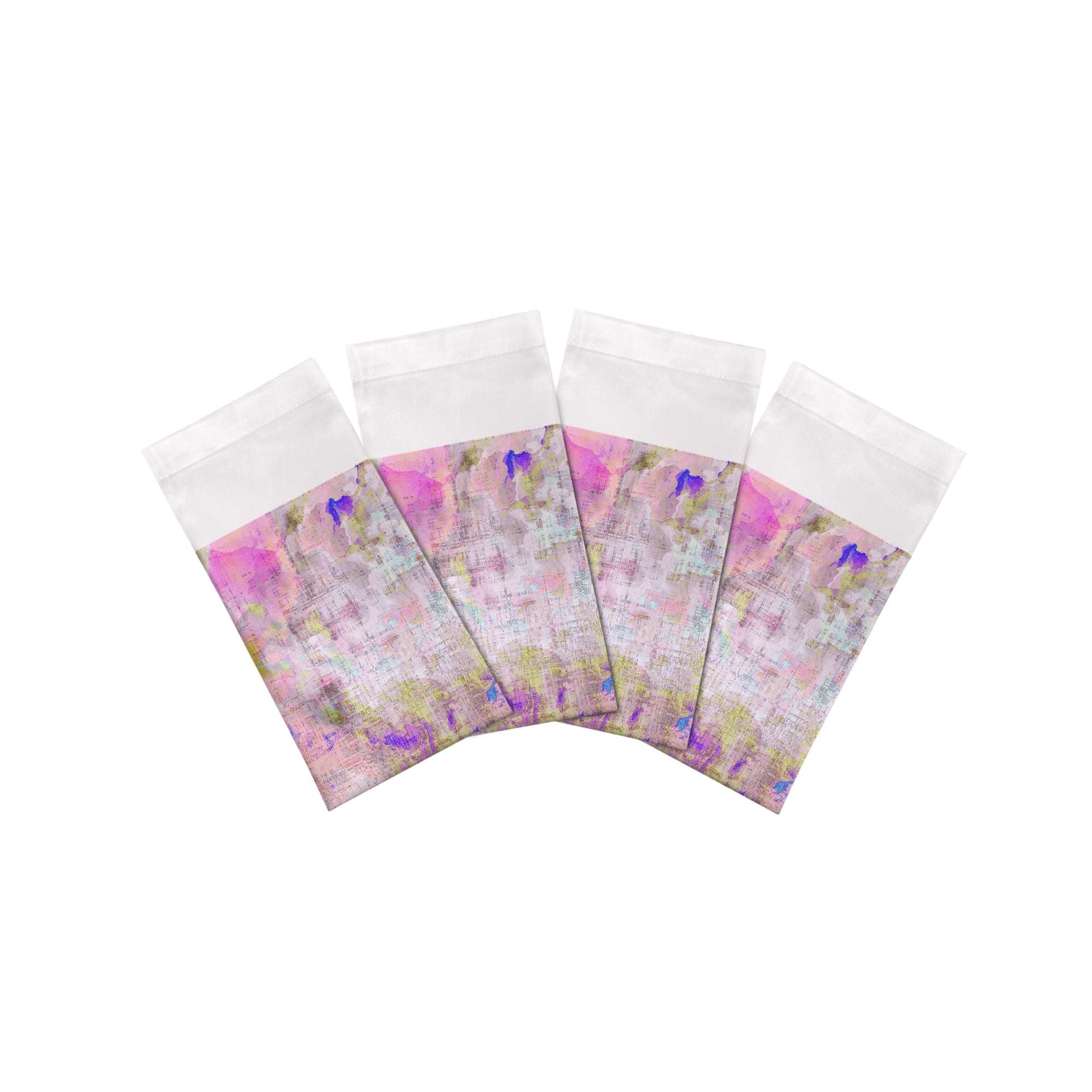 Impressionism Fressia Cotton Sateen Dinner Napkins