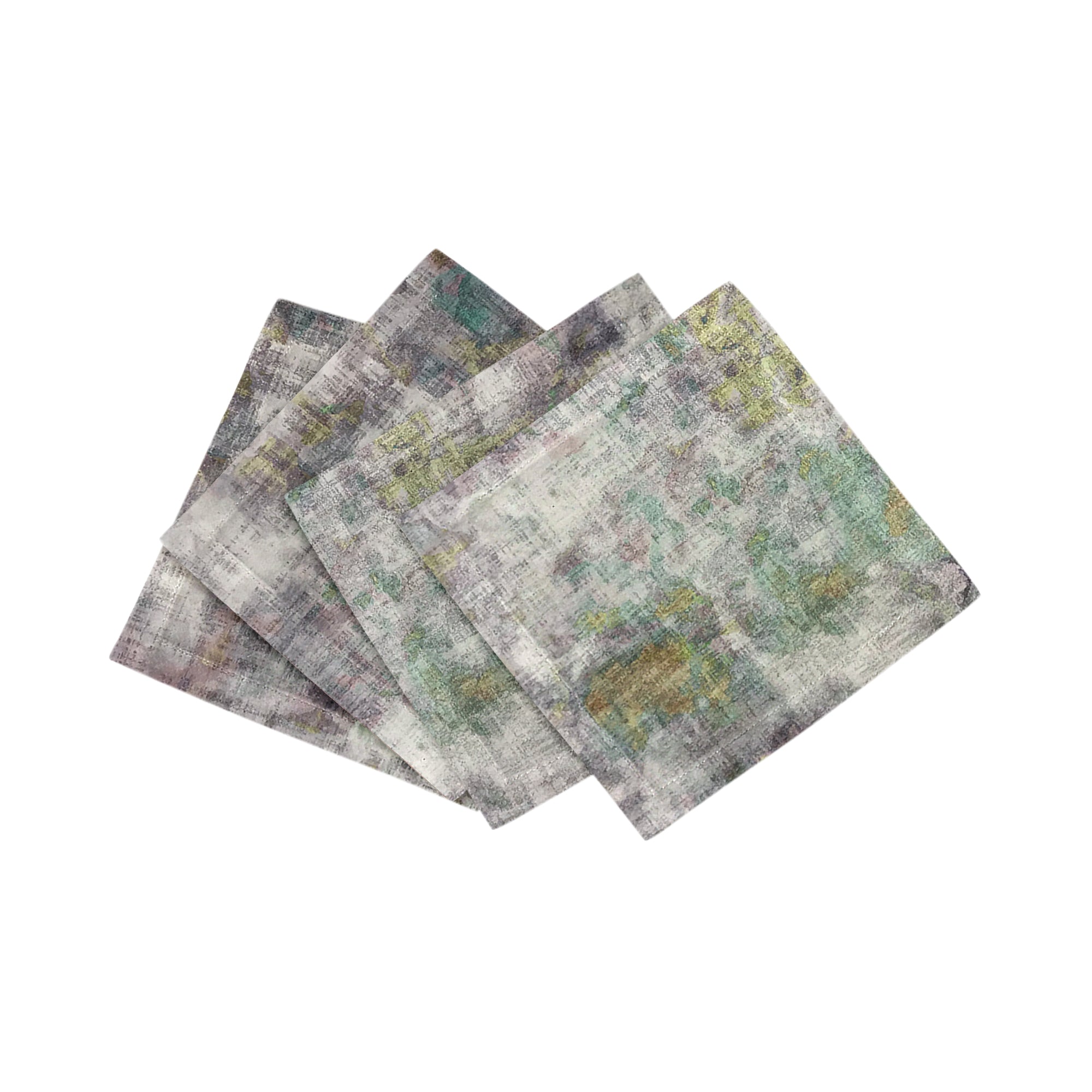 Impressionism Fall Cotton Sateen Cocktail Napkins