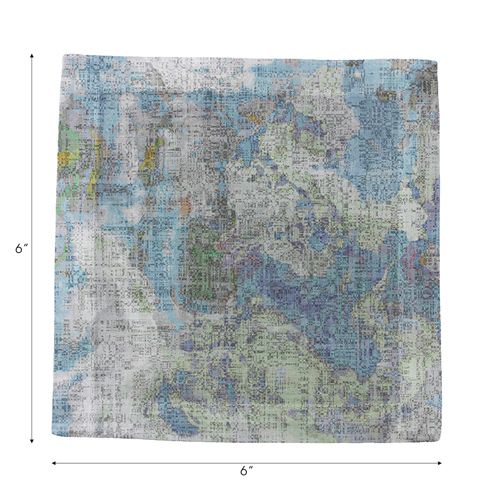 Impressionism Opulence Cotton Sateen Cocktail Napkins