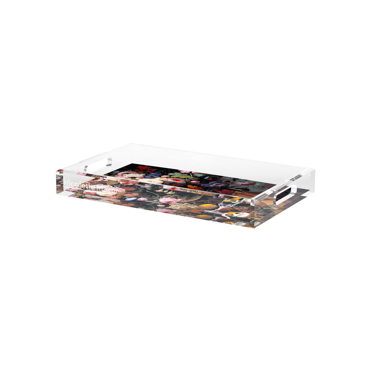 Lemon Glass Multi Acrylic Decorative Tray, 12.5 x 7.75 in. by Nicolette Mayer