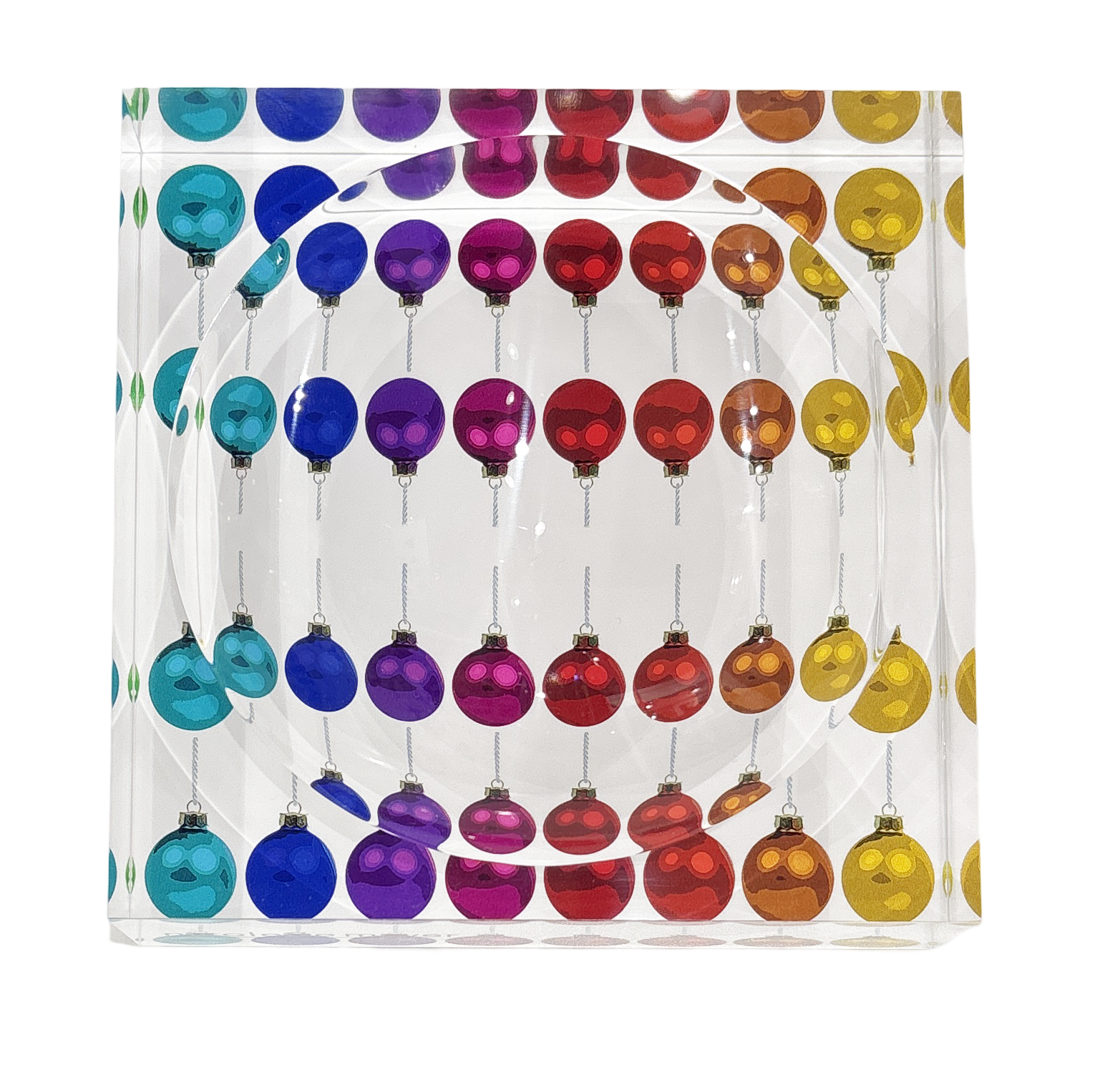 Merry Everything Acrylic Candy Catchall Dish