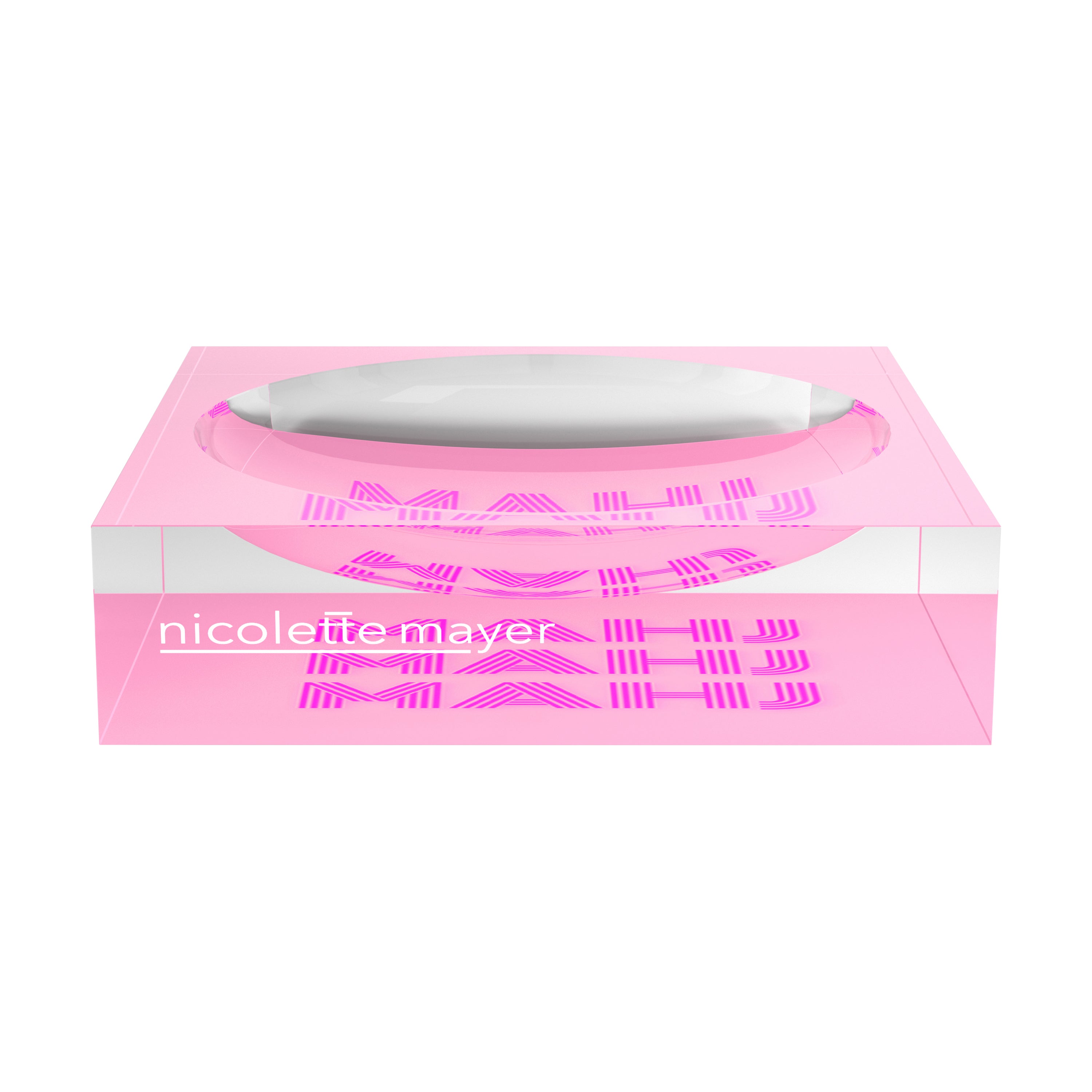 Mahj Mahj Mahj Pink Mahjong Candy Catchall Dish