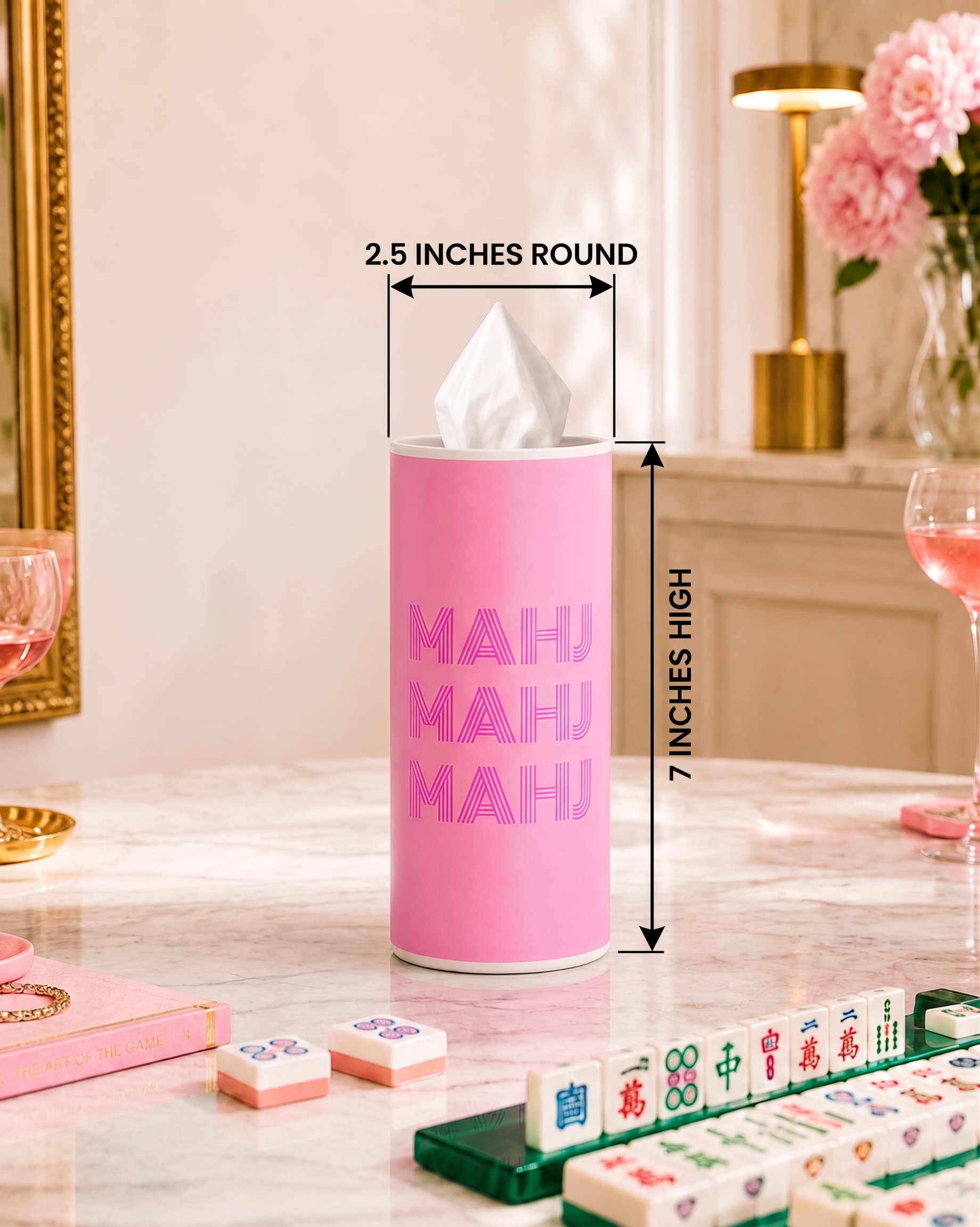 Mahjong Tissue Boxes - Set of 4