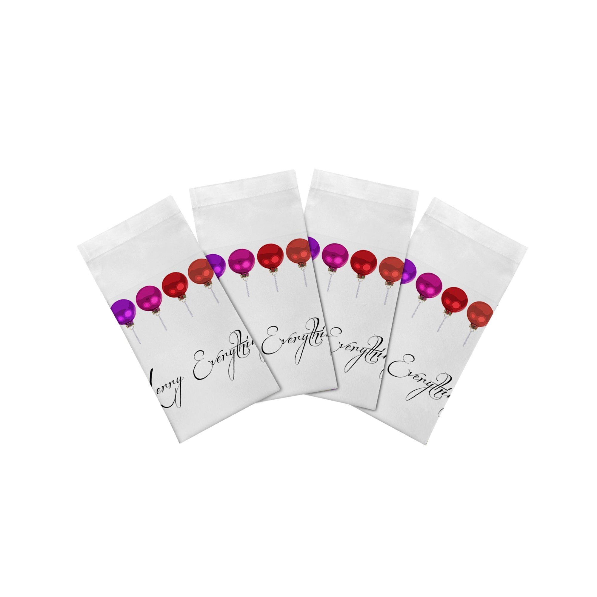 Merry Everything Cotton Sateen Dinner Napkins