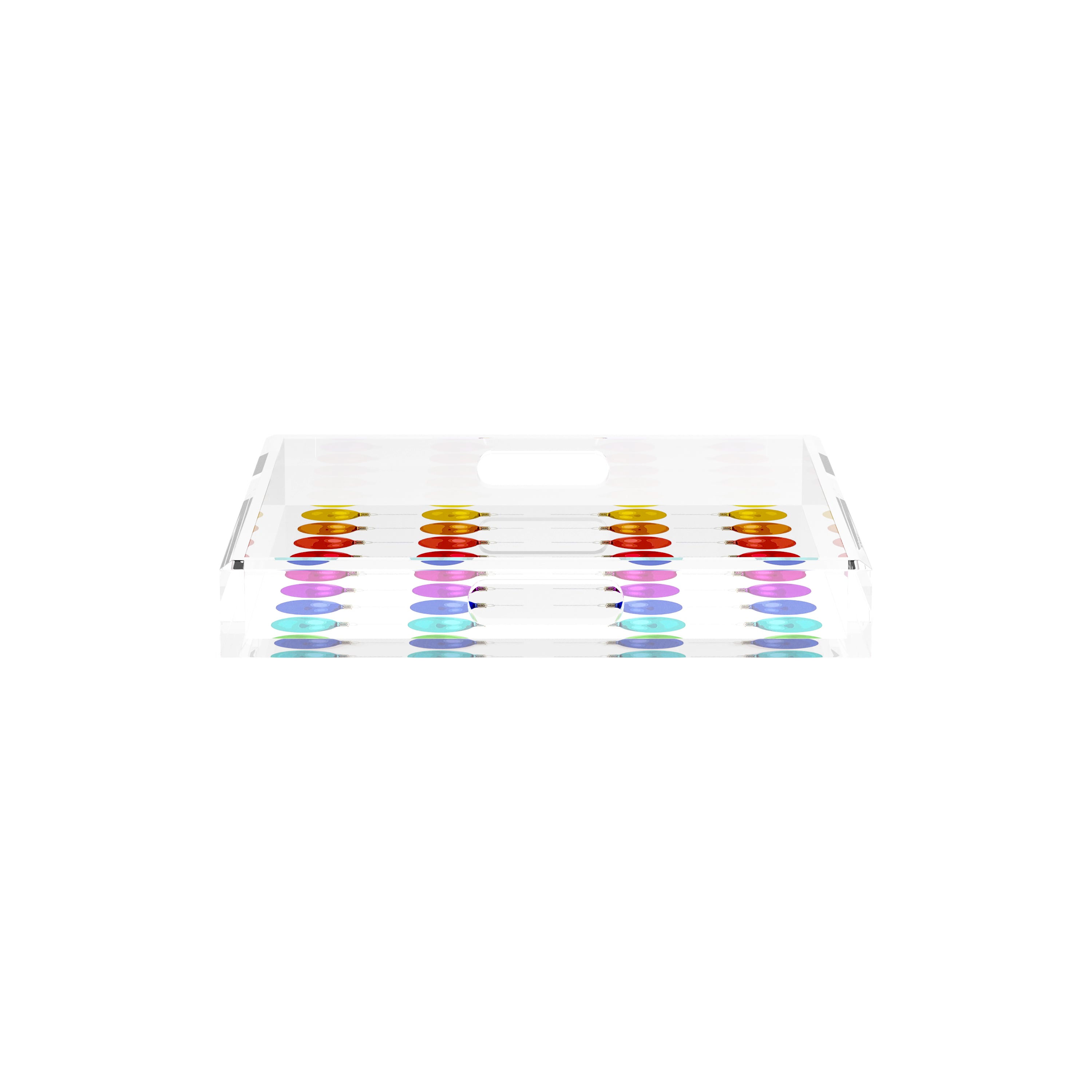 Merry Everything No Writing 12X12 Acrylic Tray - nicolettemayer.com