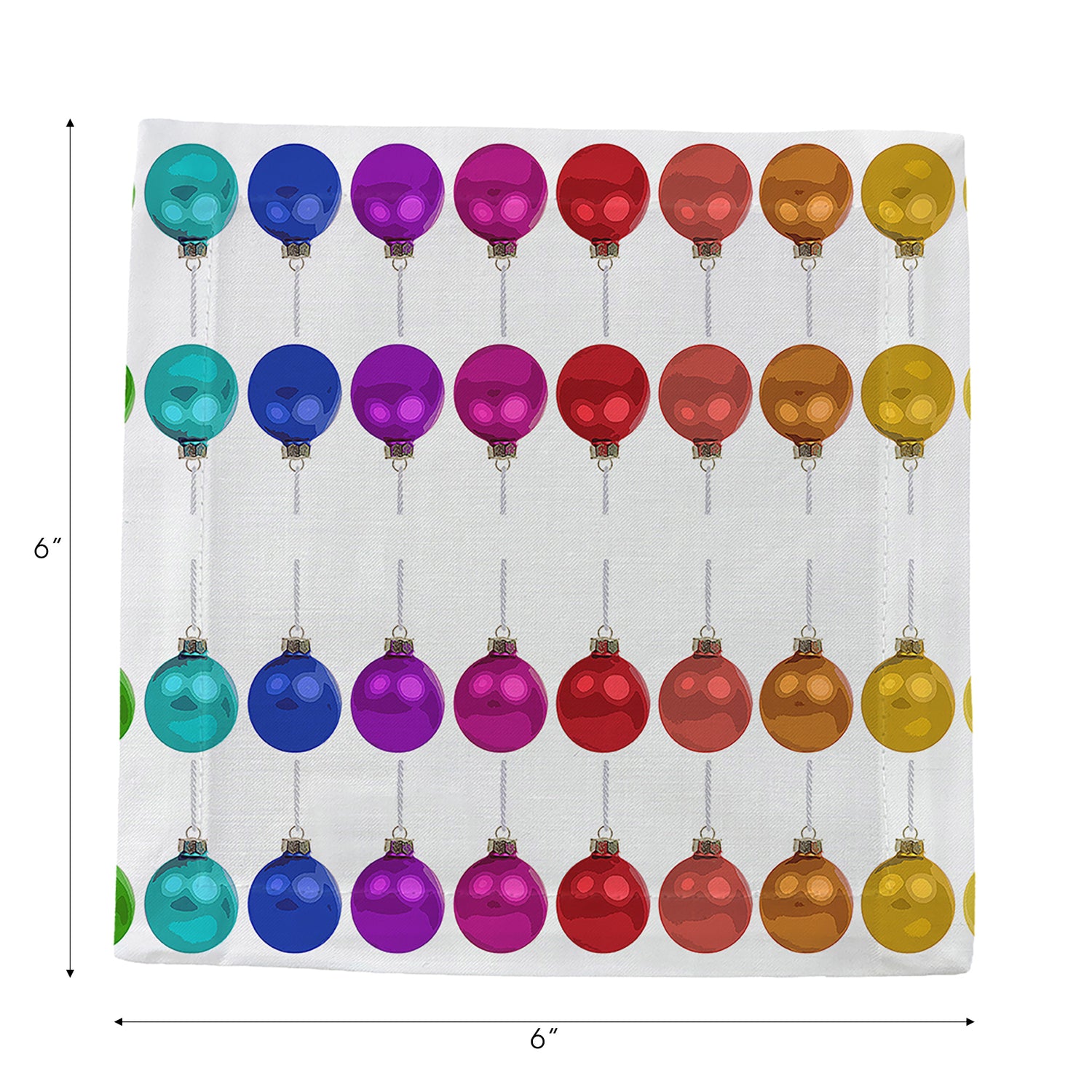 Merry Everything No Writing II Cotton Sateen Cocktail Napkins