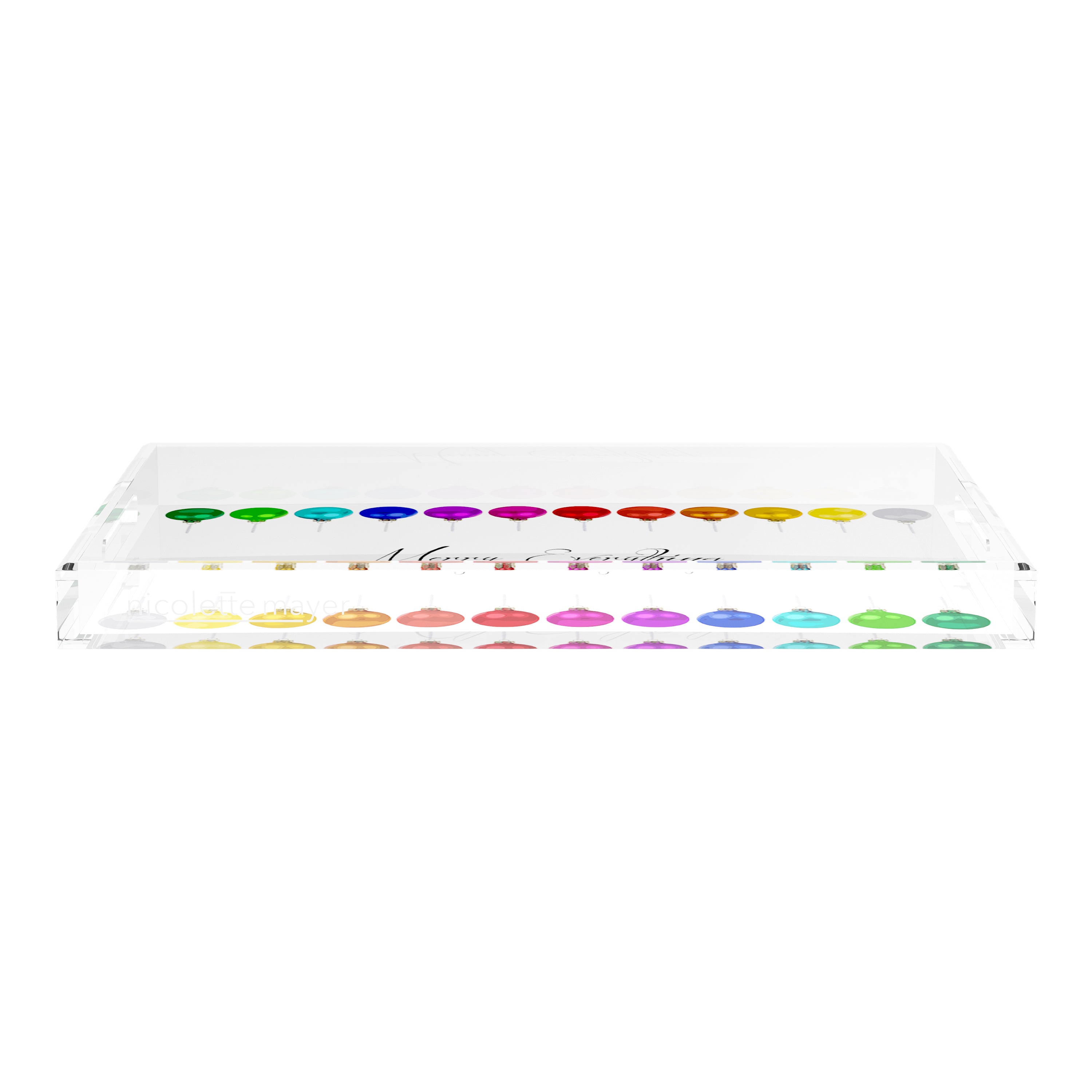 Merry Everything! 22.5X14.5 Acrylic Tray - nicolettemayer.com