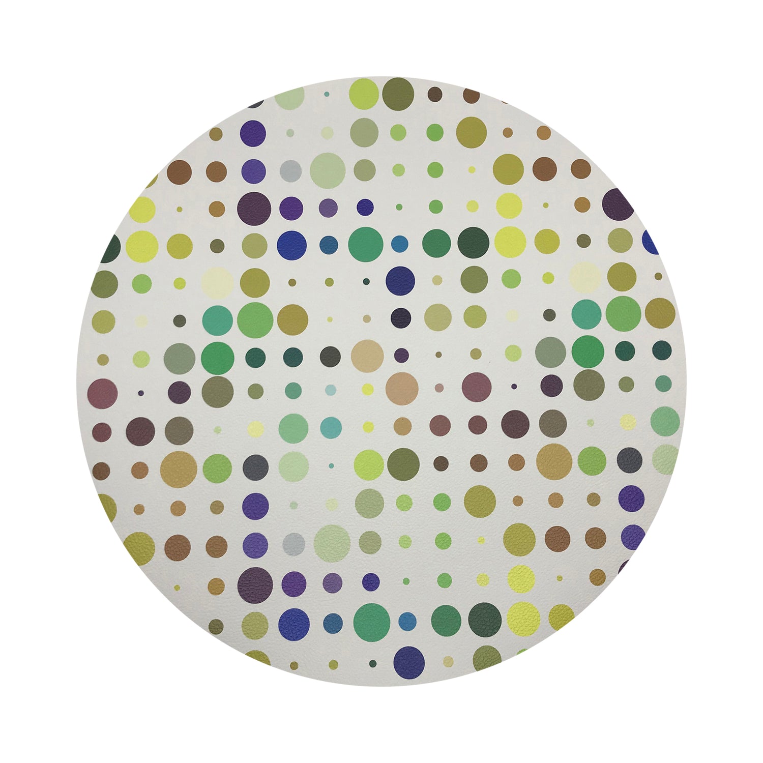 Mod Confetti Granada 16" Round Pebble Placemats, Set of 4 - nicolettemayer.com