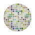 Mod Confetti Granada 16" Round Pebble Placemats, Set of 4 - nicolettemayer.com